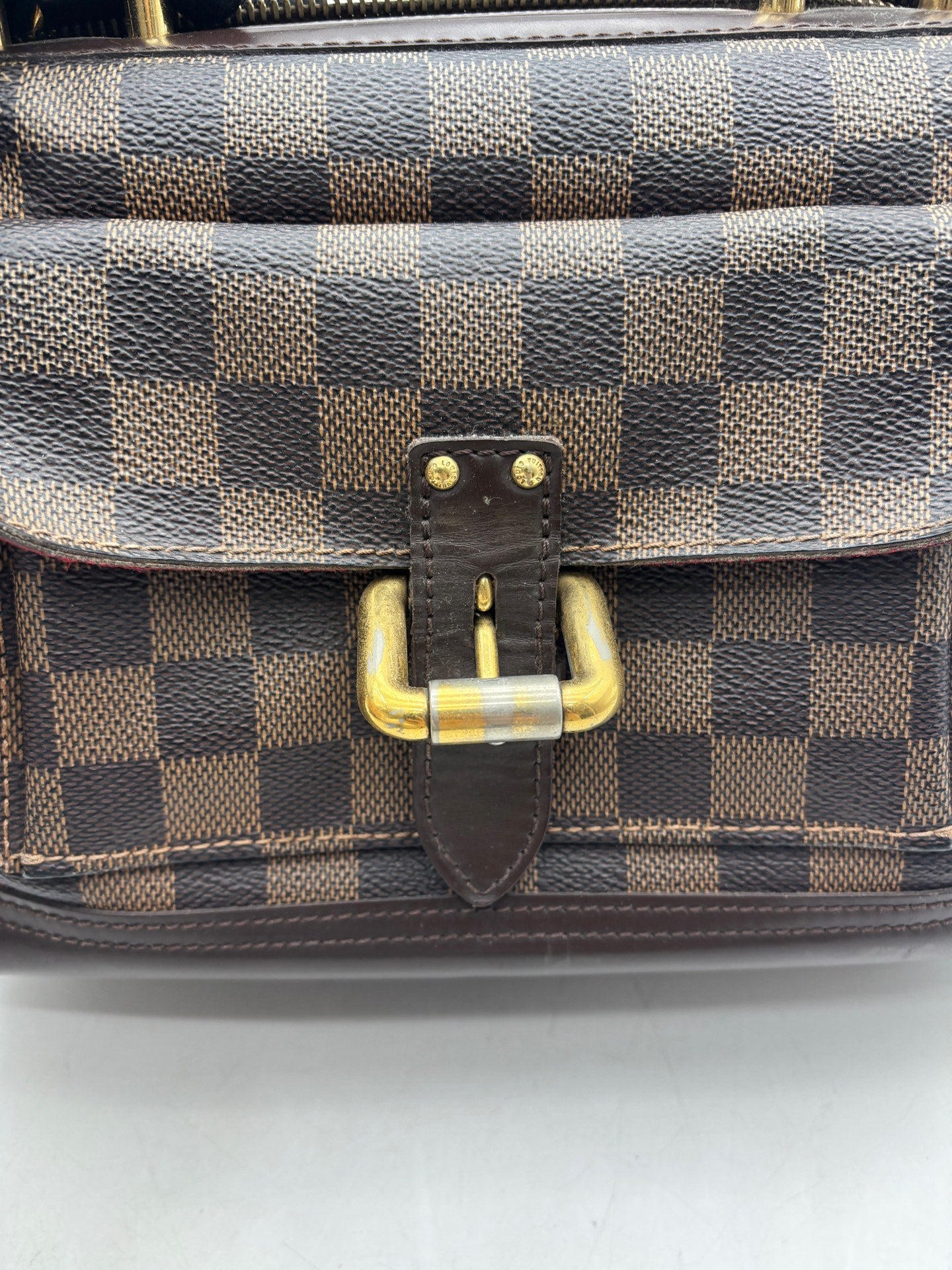 Louis Vuitton - Knightsbridge Commemorative Edition - Damier Ebene coated canvas with leather trim - Brown - (Medium)
