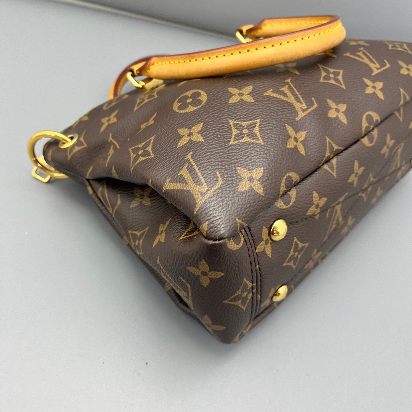 Louis Vuitton - Legend BB - Monogram canvas with Vachetta leather trim and textile lining - Brown with Red interior - (Small)