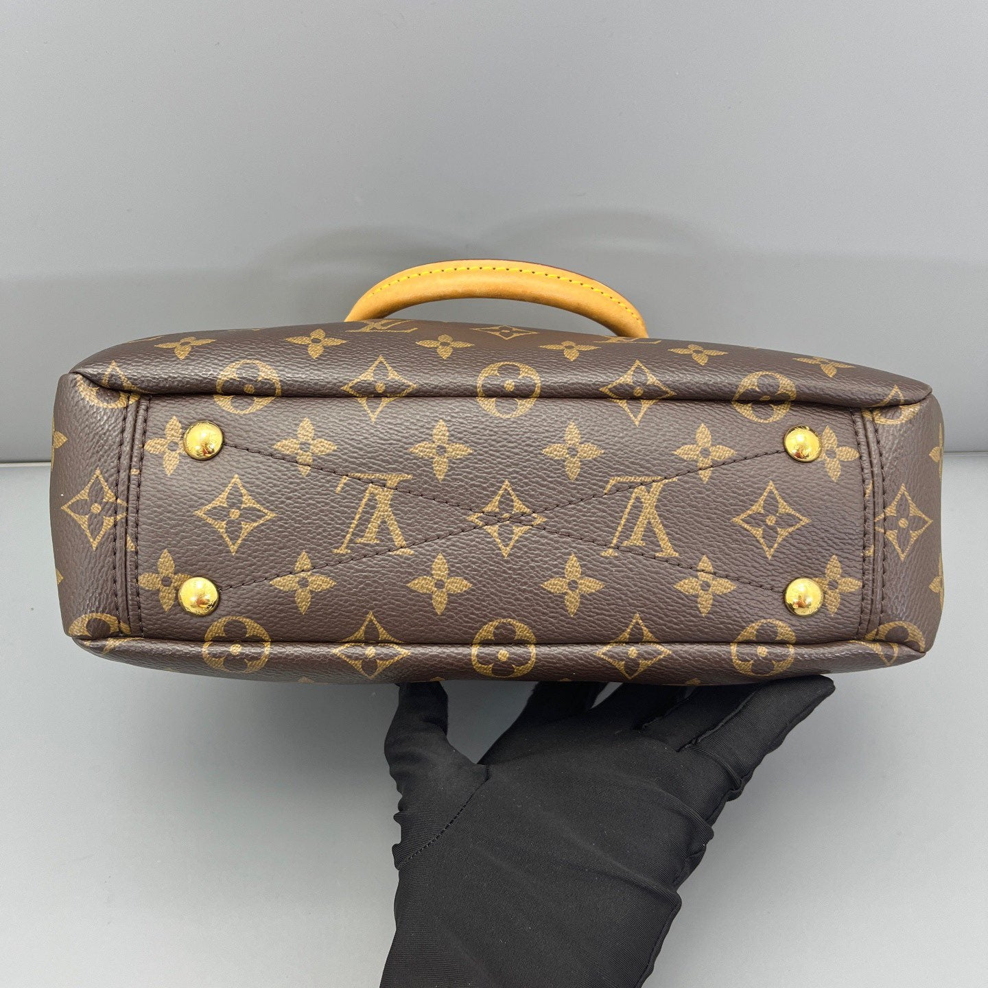 Louis Vuitton - Legend BB - Monogram canvas with Vachetta leather trim and textile lining - Brown with Red interior - (Small)