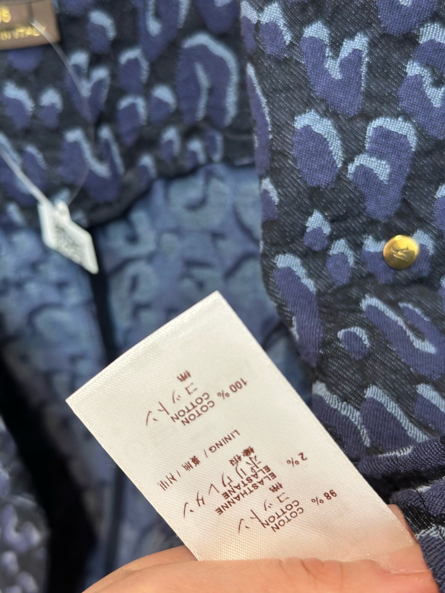 Louis Vuitton - Limited Edition Graffiti Denim Jacket - Denim - Jeans - Multicolour - (36)