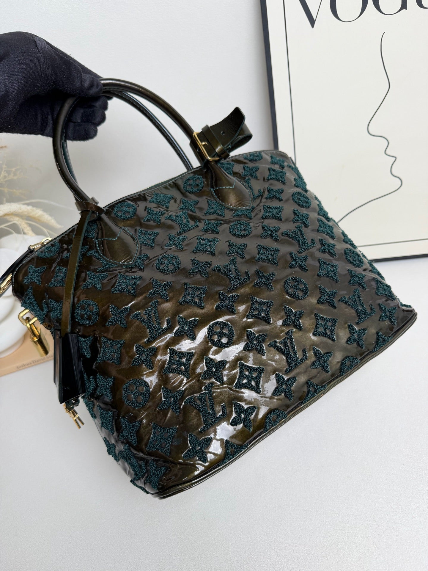 Louis Vuitton - Lockit - Patent leather - Green - (medium)