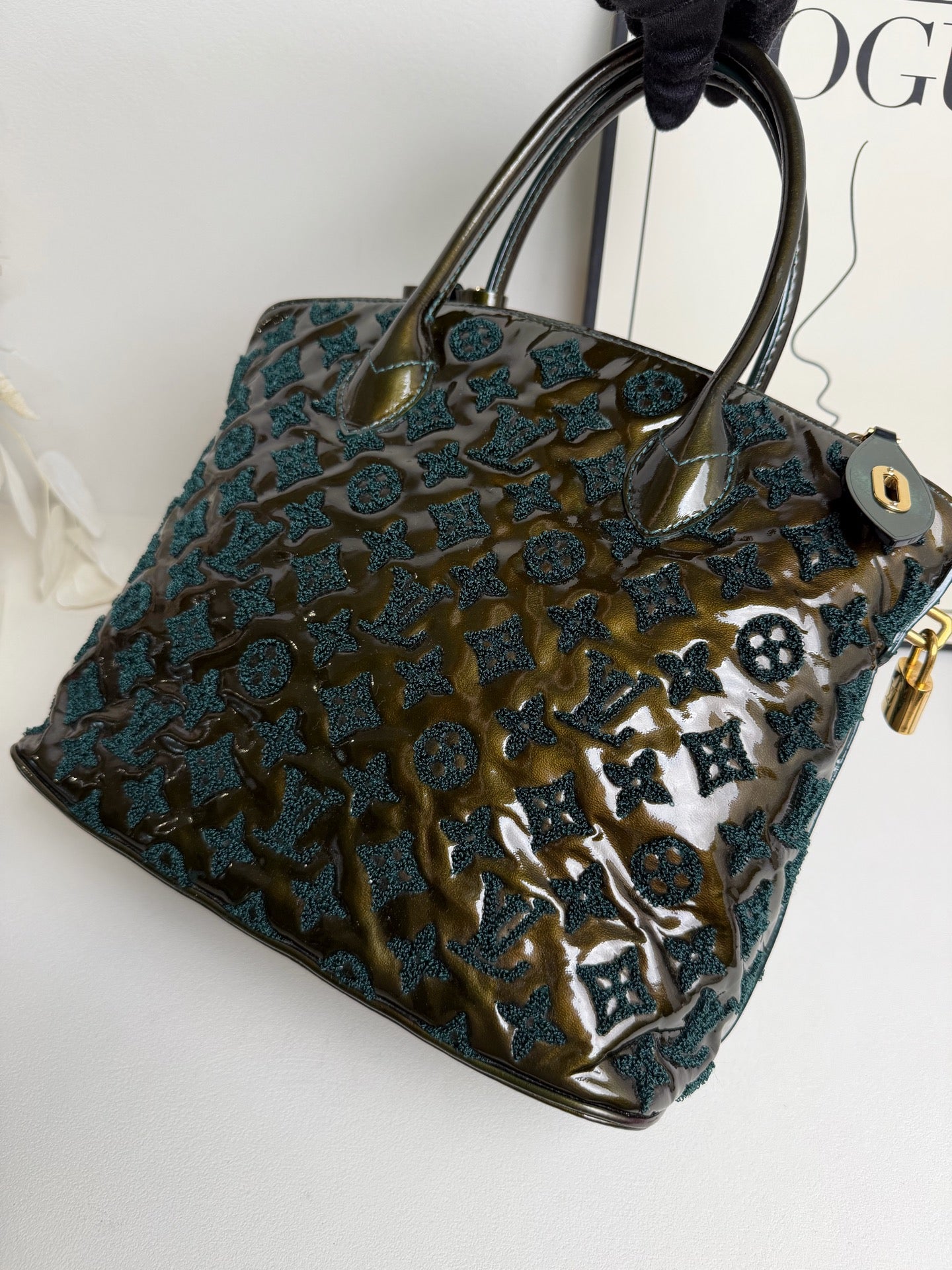 Louis Vuitton - Lockit - Patent leather - Green - (medium)