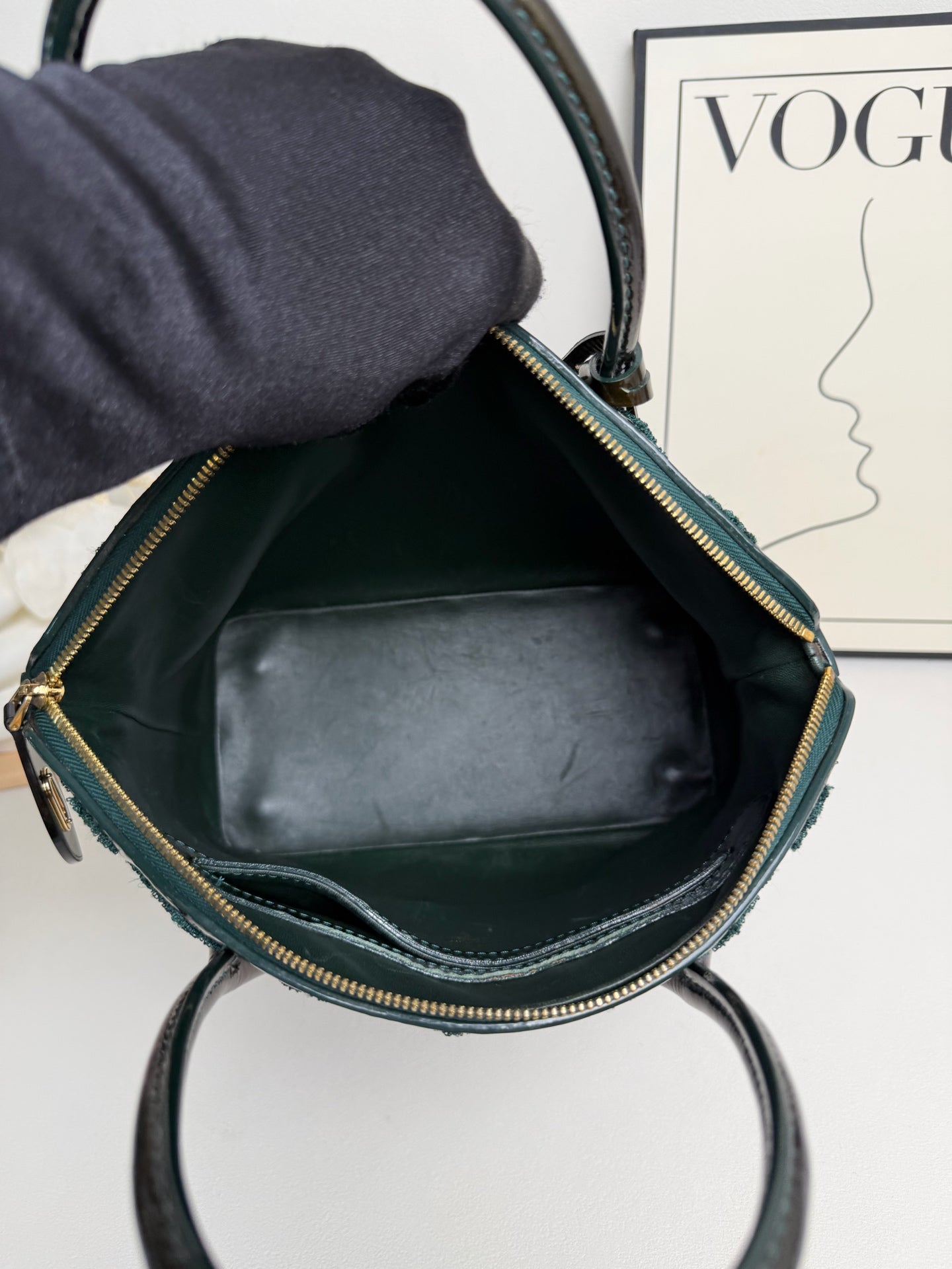 Louis Vuitton - Lockit - Patent leather - Green - (medium)