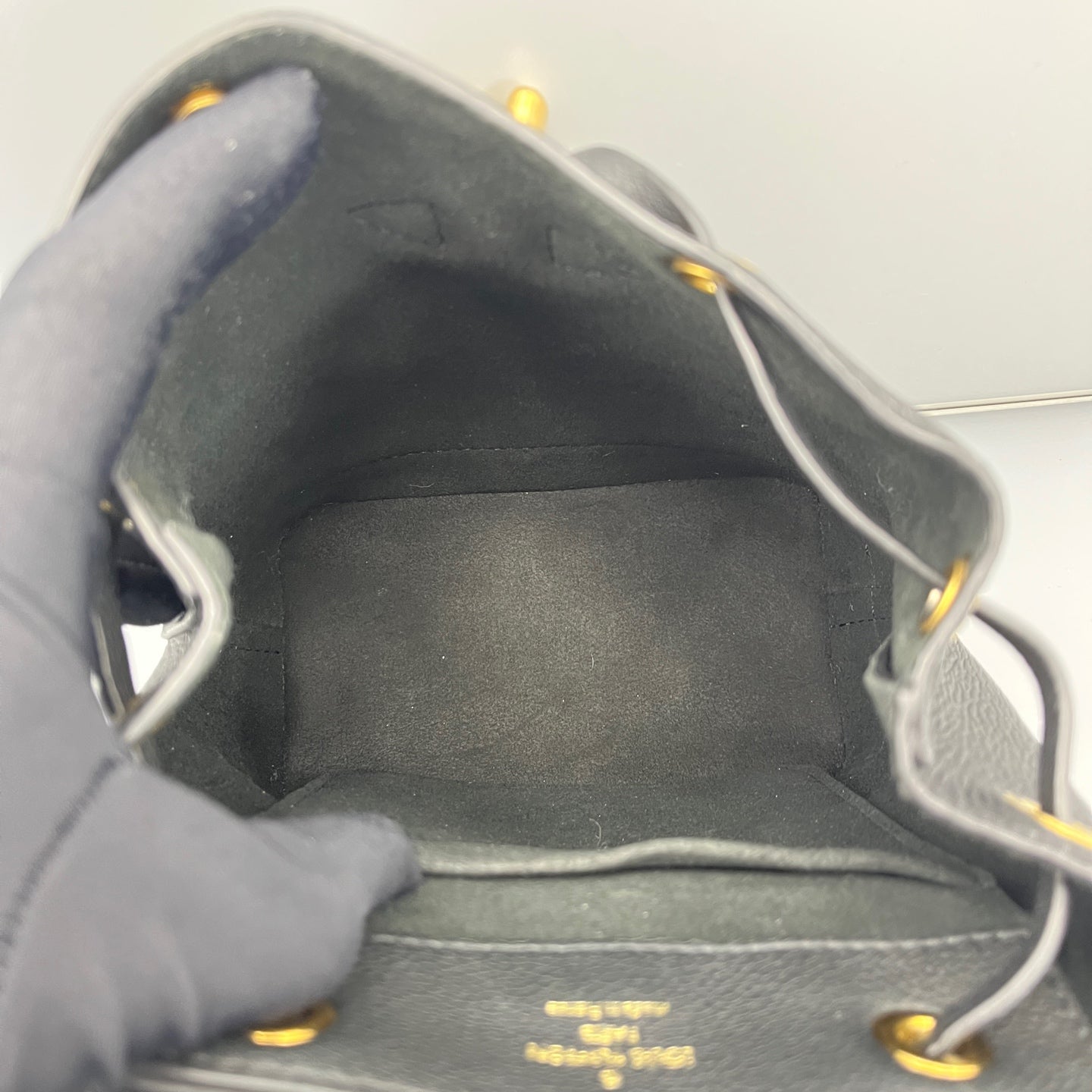 Louis Vuitton - Lockme Backpack Mini - Leather - Black - (mini)