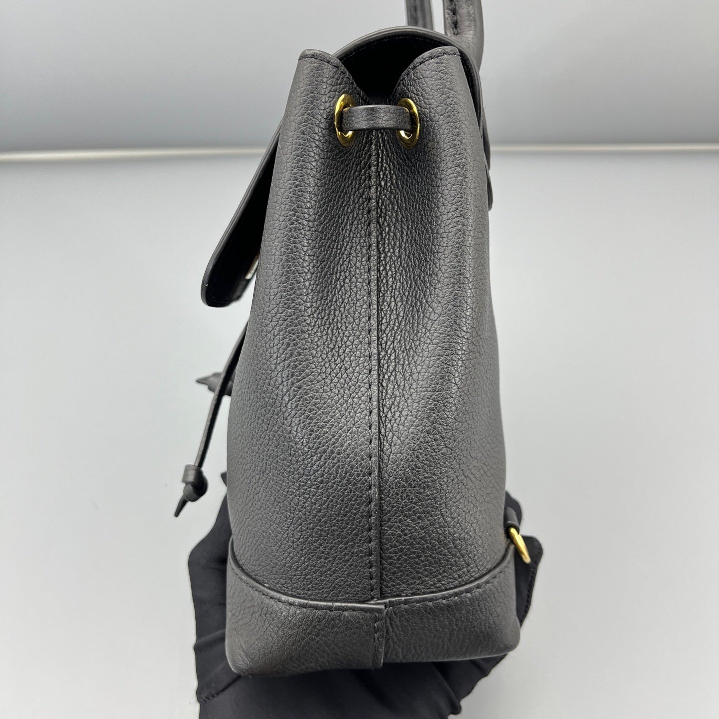 Louis Vuitton - Lockme Backpack Mini - Leather - Black - (mini)