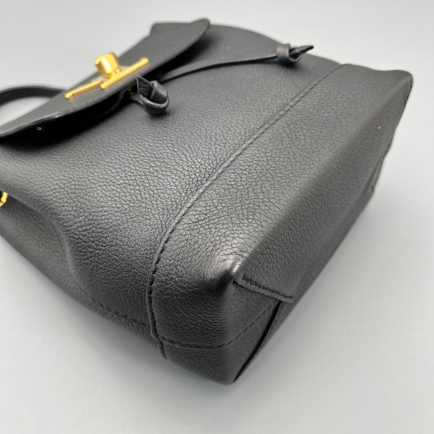 Louis Vuitton - Lockme Backpack Mini - Leather - Black - (mini)
