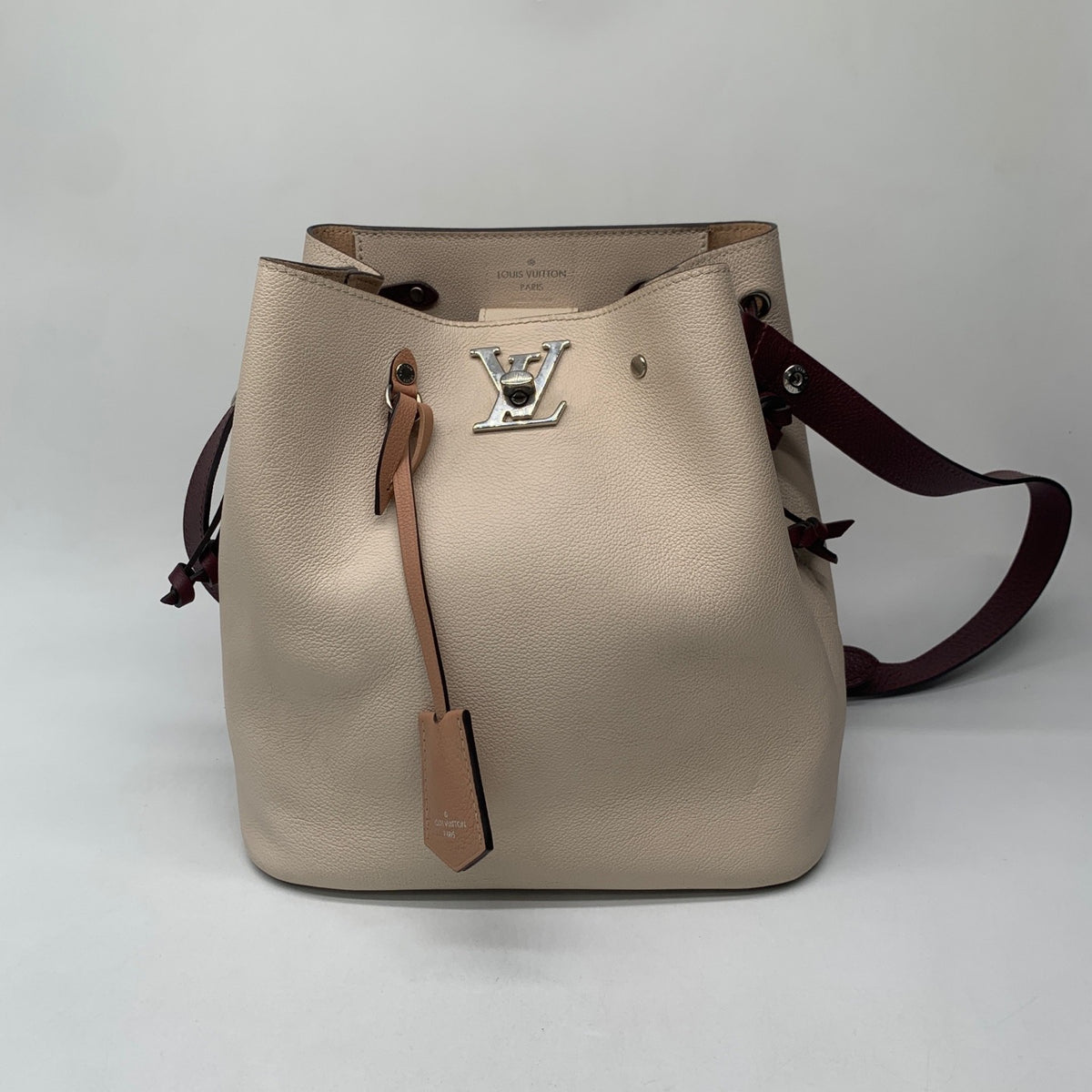 Louis Vuitton - Lockme Bucket - Leather - Beige - (medium)