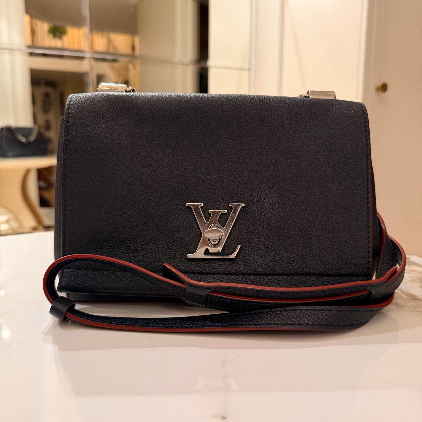 Louis Vuitton - Lockme II BB - Calfskin - Blue - (mini)