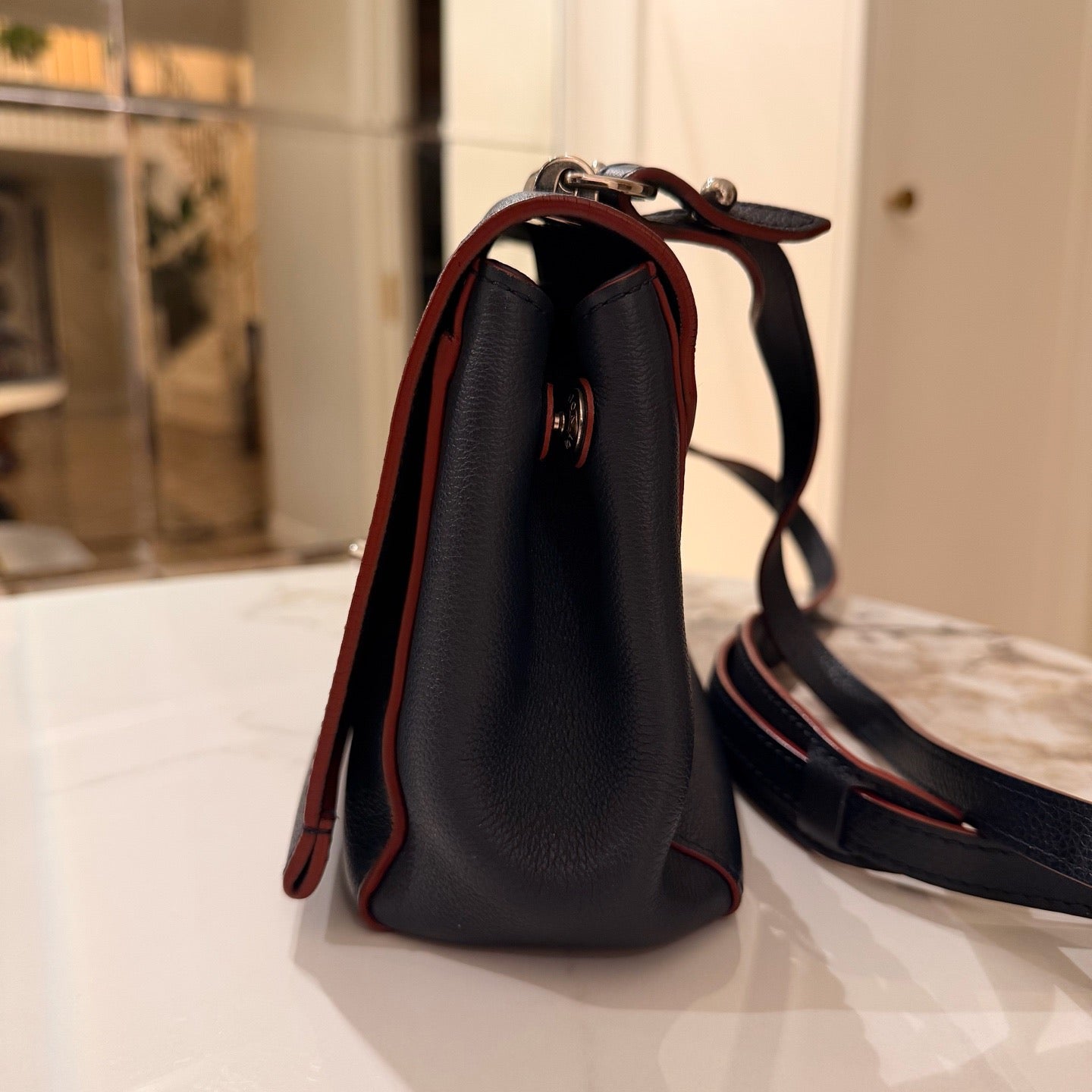 Louis Vuitton - Lockme II BB - Calfskin - Blue - (mini)