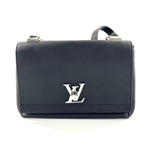 Louis Vuitton - Lockme - Leather - Black - (medium)