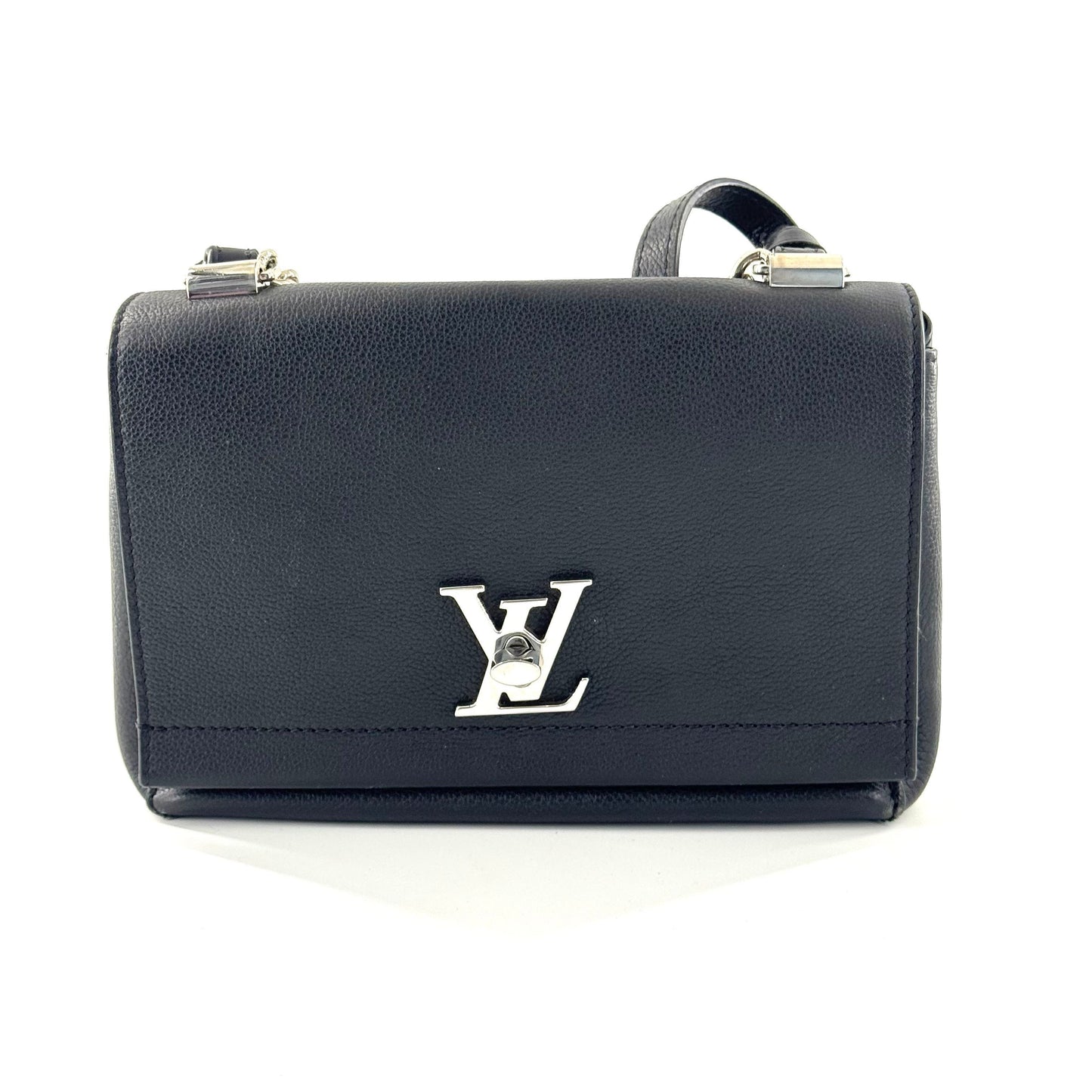 Louis Vuitton - Lockme - Leather - Black - (small)