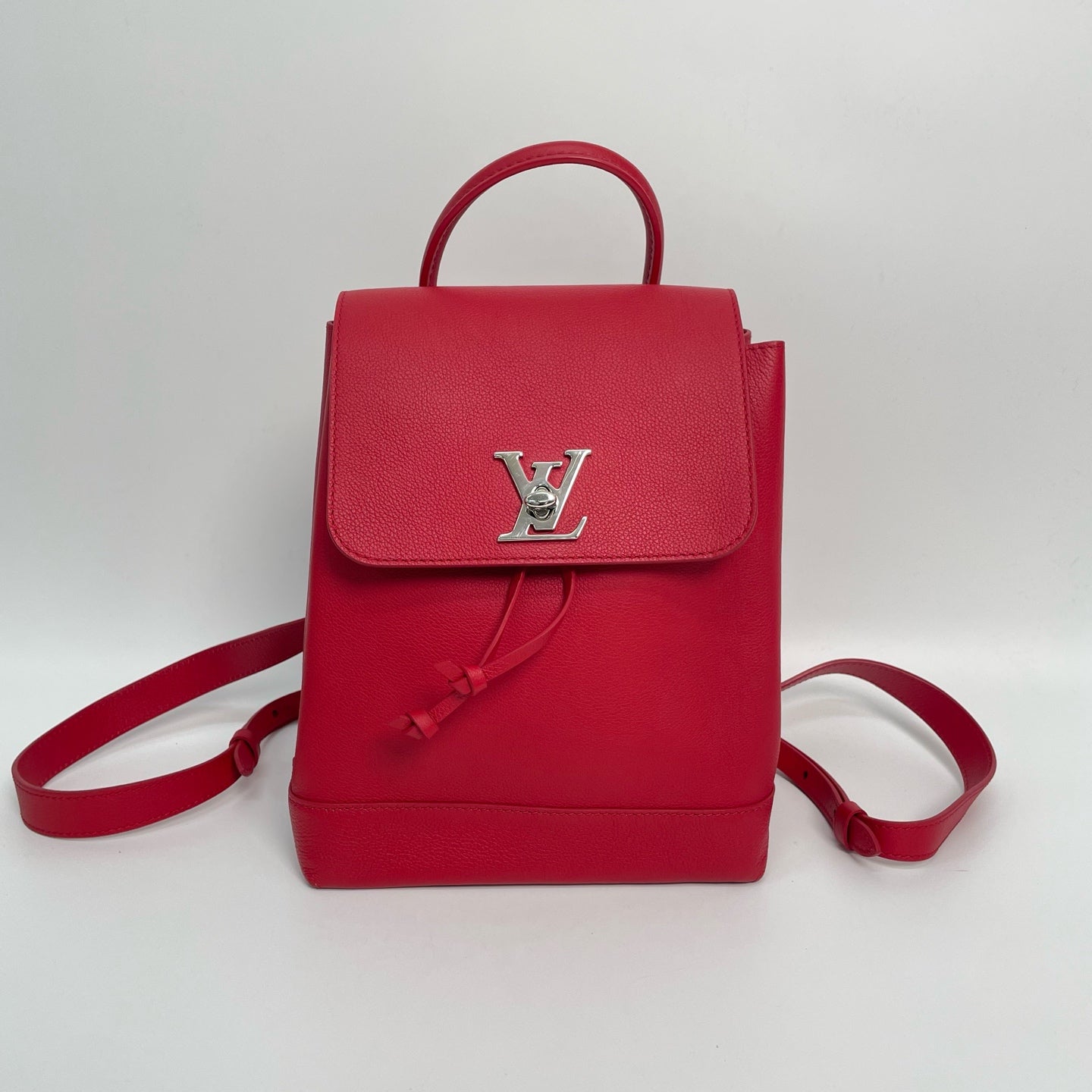 Louis Vuitton - Lockme - Leather - Red - (small)