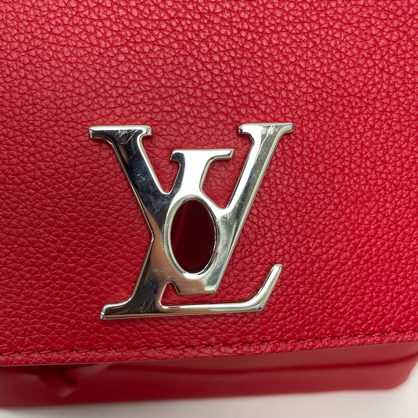Louis Vuitton - Lockme - Leather - Red - (small)