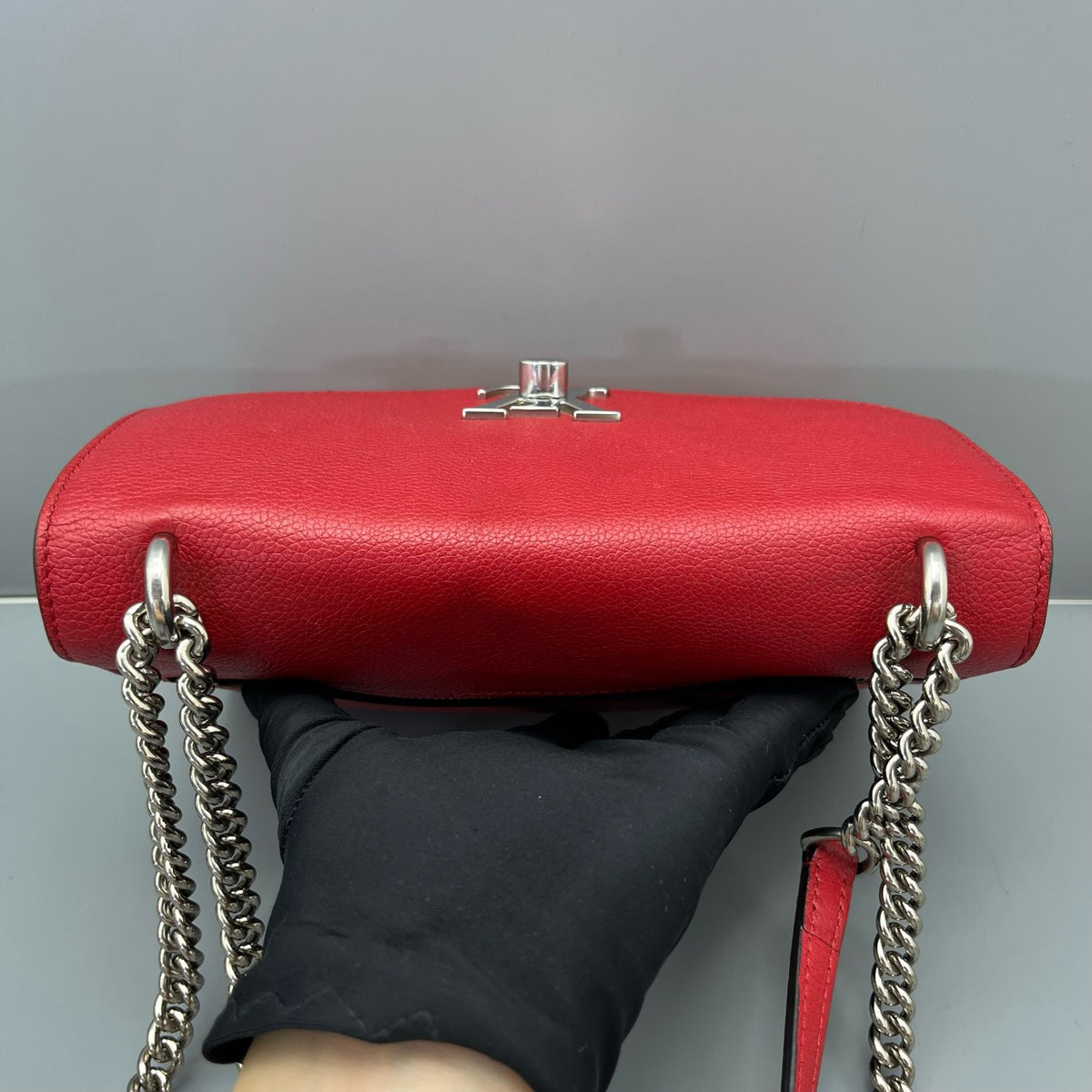 Louis Vuitton - Lockme - Leather - Red - (small)