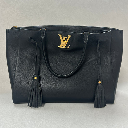 Louis Vuitton - Lockme Tote - Leather - Black - (medium)