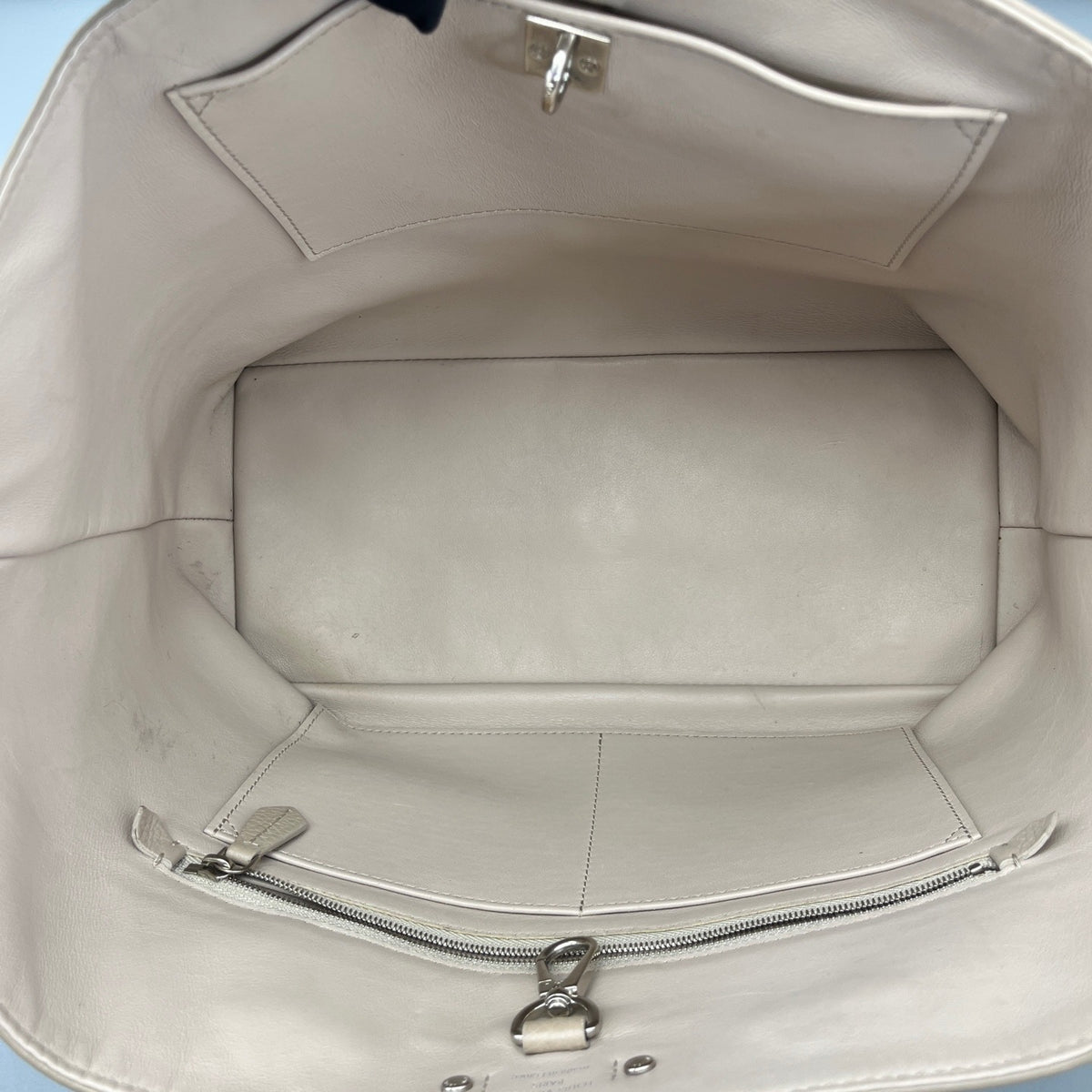 Louis Vuitton - Lockme Tote - Leather - Grey - (Medium)