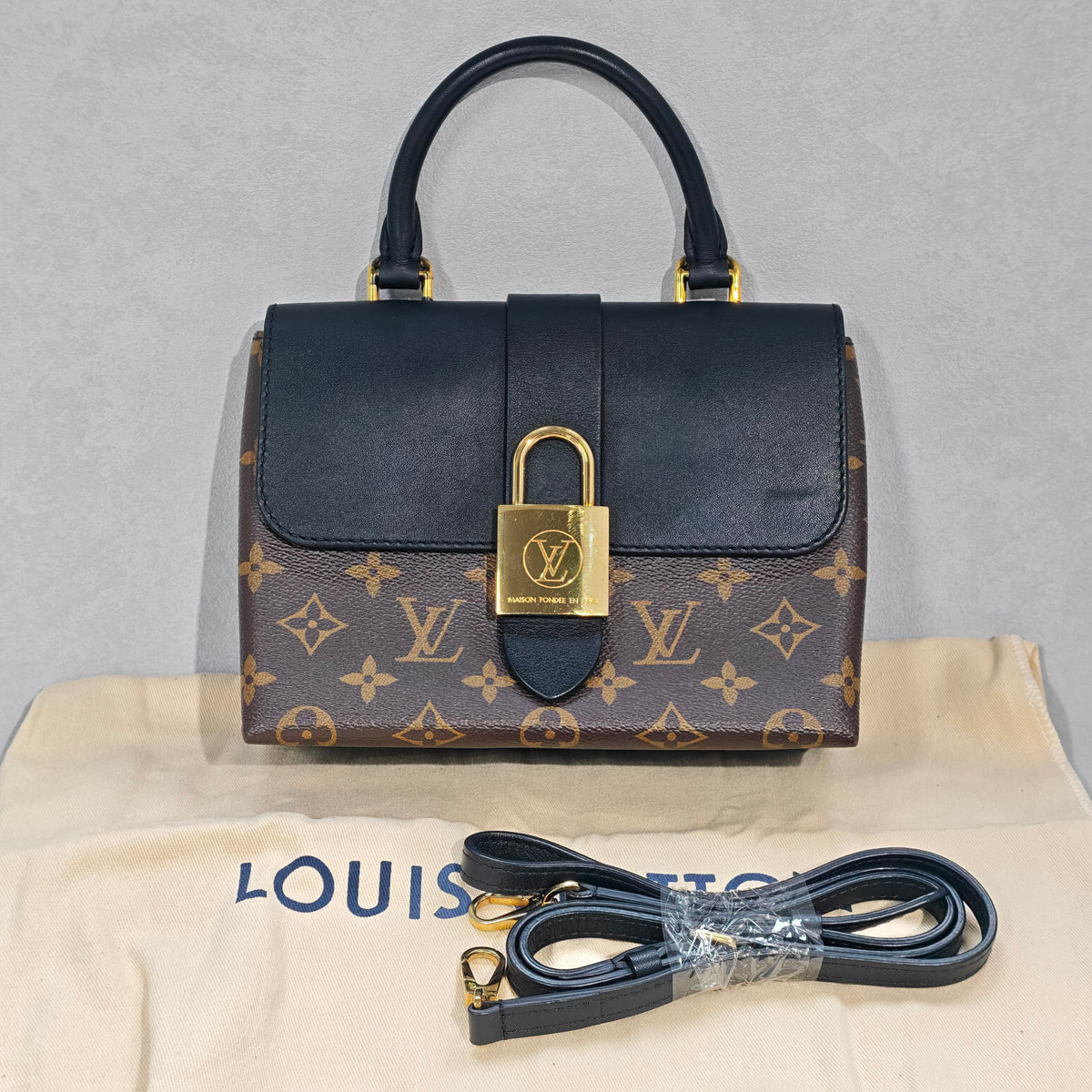 Louis Vuitton - Locky BB - Cloth - Brown - (small)