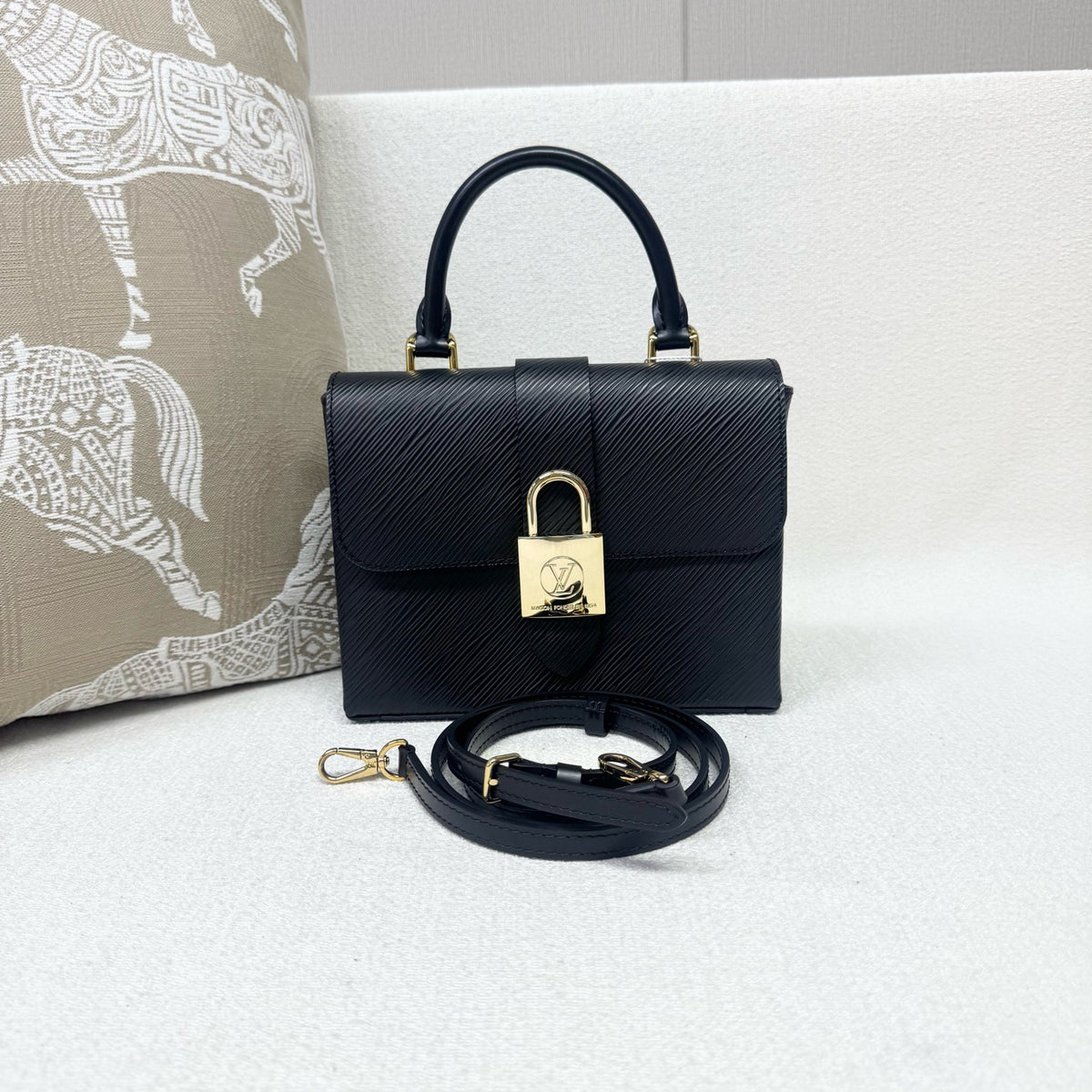 Louis Vuitton - Locky BB - Leather - Black - (mini)