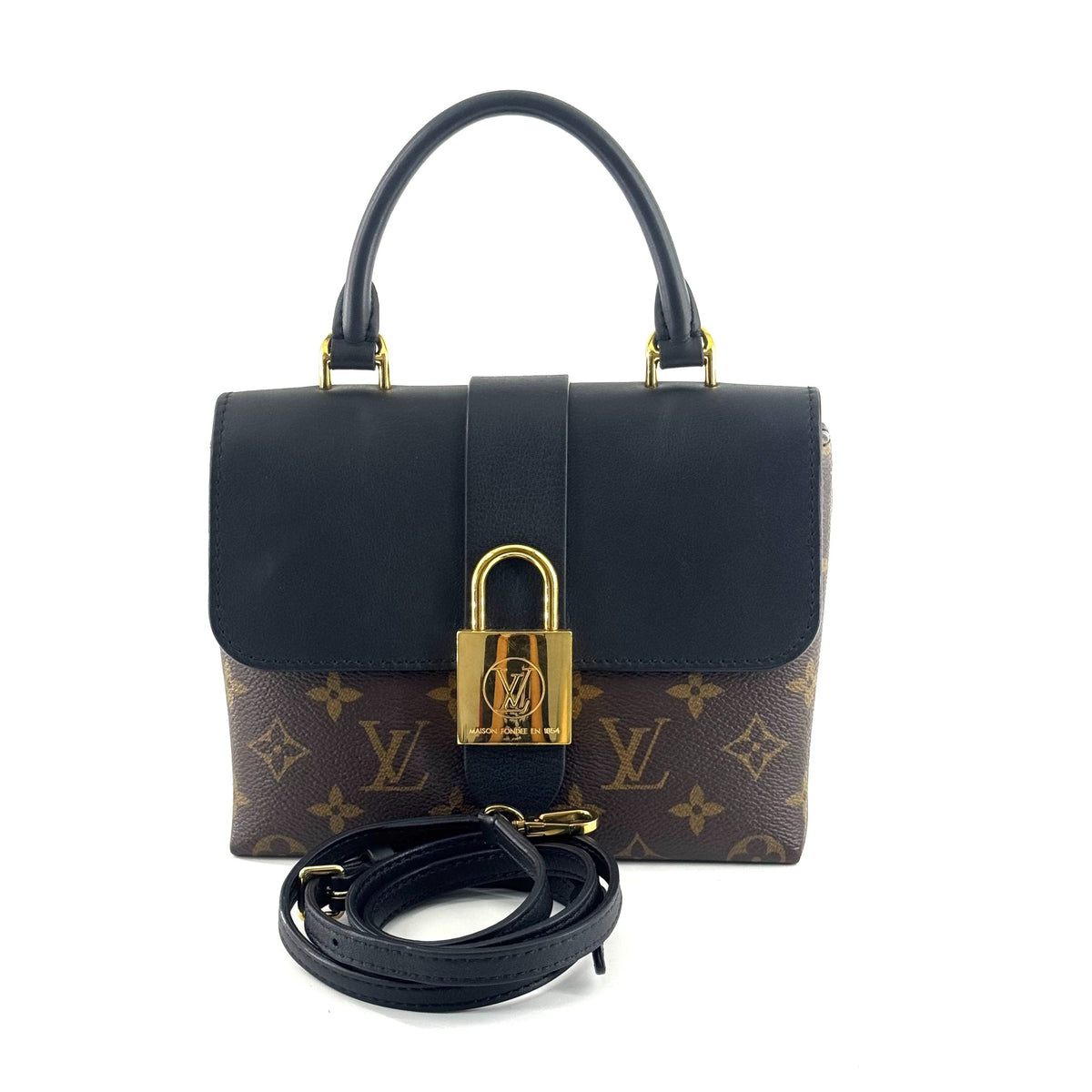 Louis Vuitton - Locky BB - Leather - Black - (mini)
