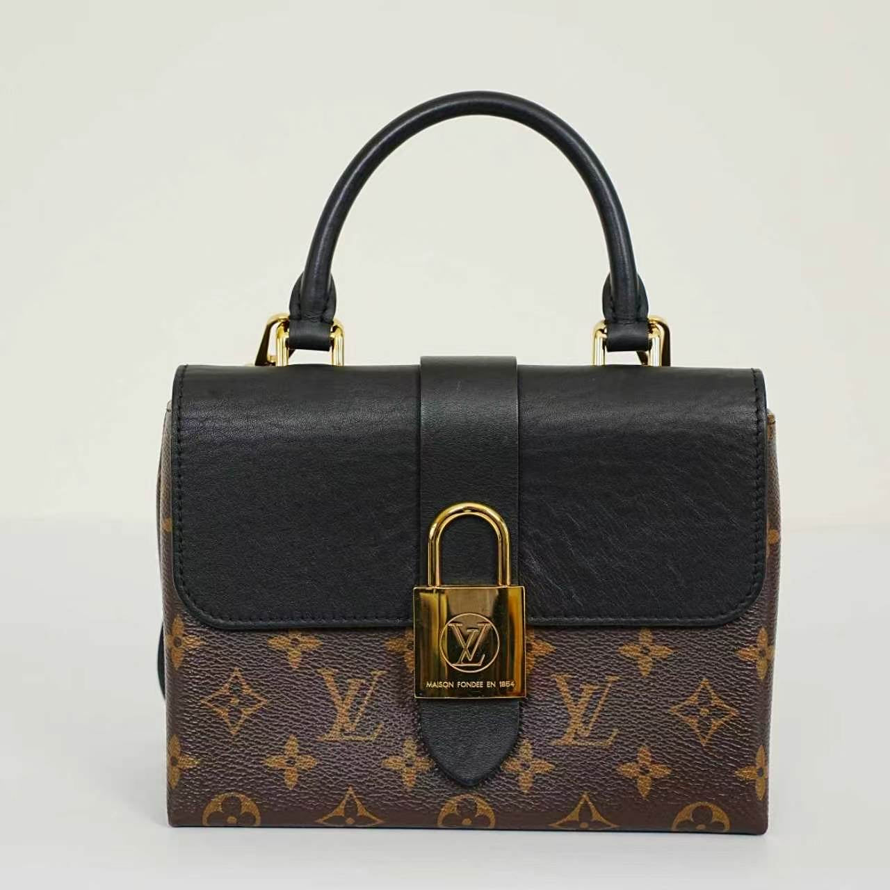 Louis Vuitton - Locky BB - Leather - Black - (mini)
