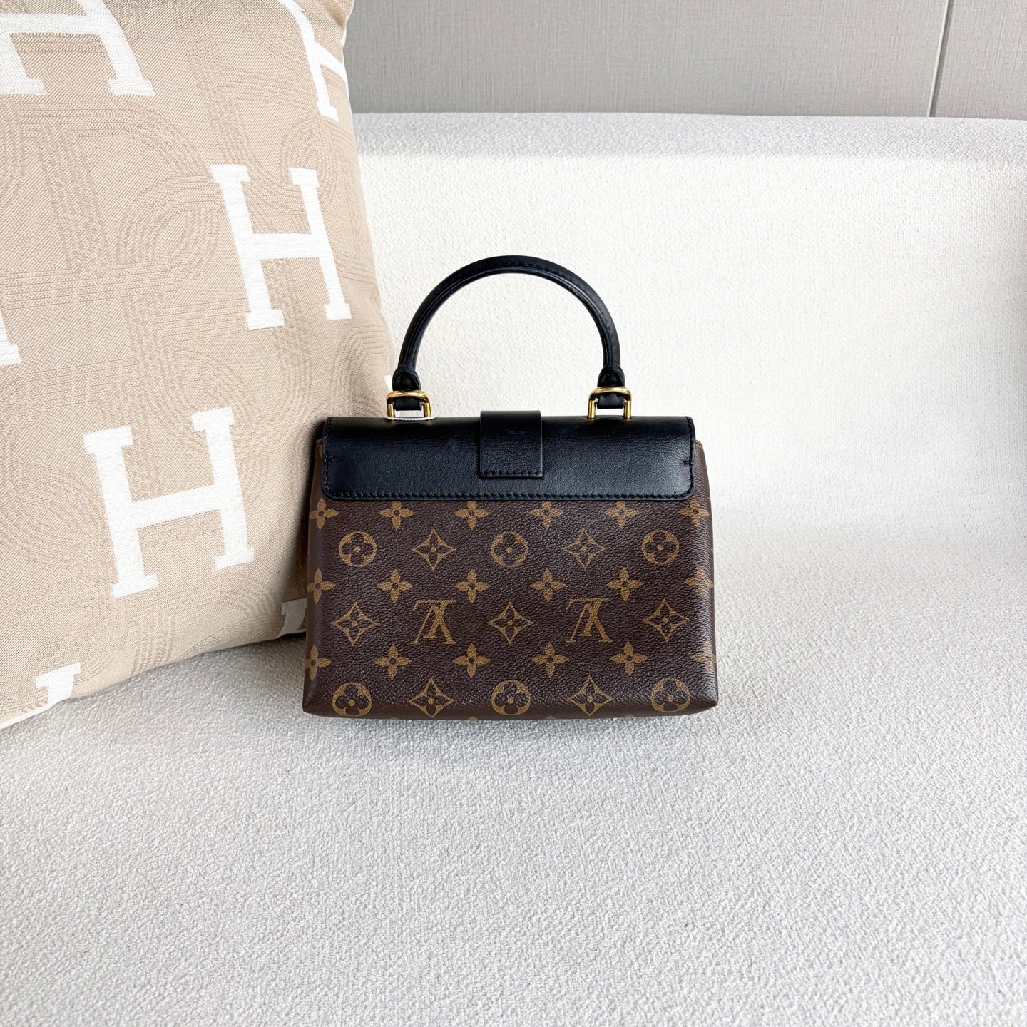 Louis Vuitton - Locky BB - Leather - Black - (mini)