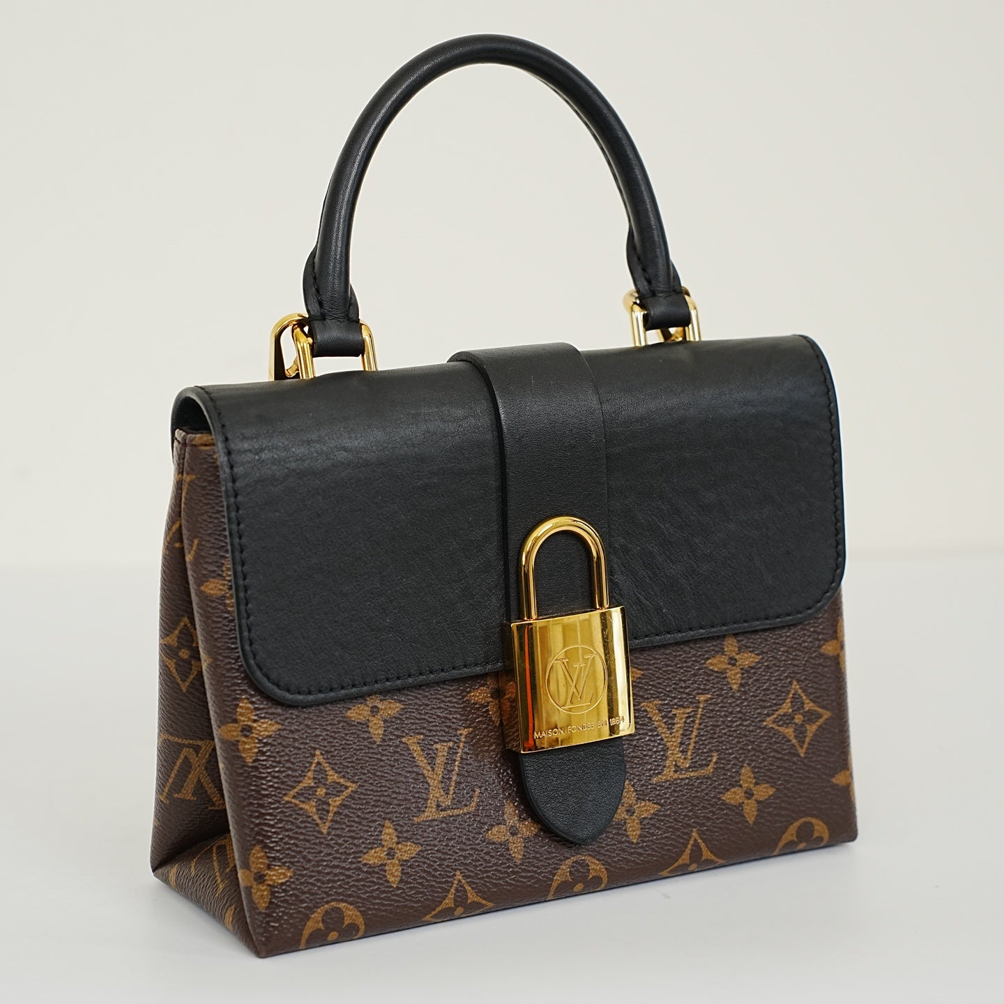Louis Vuitton - Locky BB - Leather - Black - (mini)