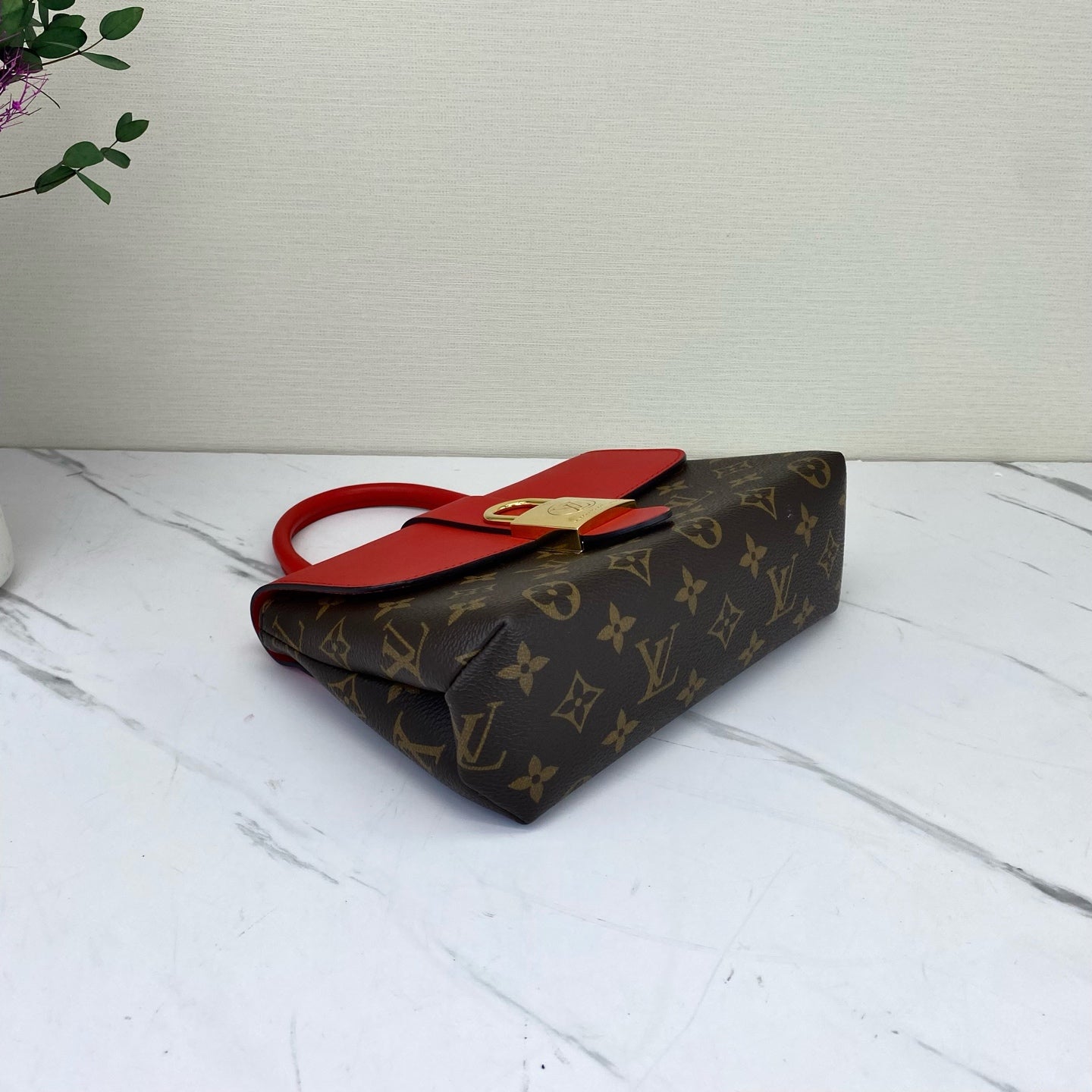 Louis Vuitton - Locky BB - Leather - Red - (mini)