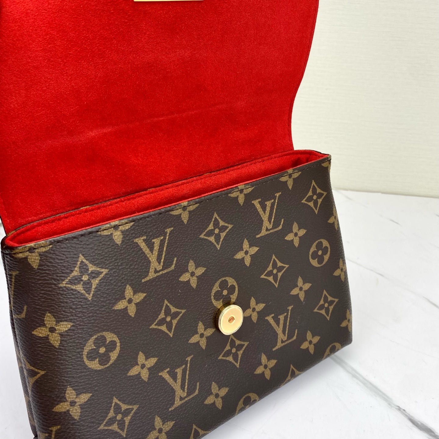 Louis Vuitton - Locky BB - Leather - Red - (mini)
