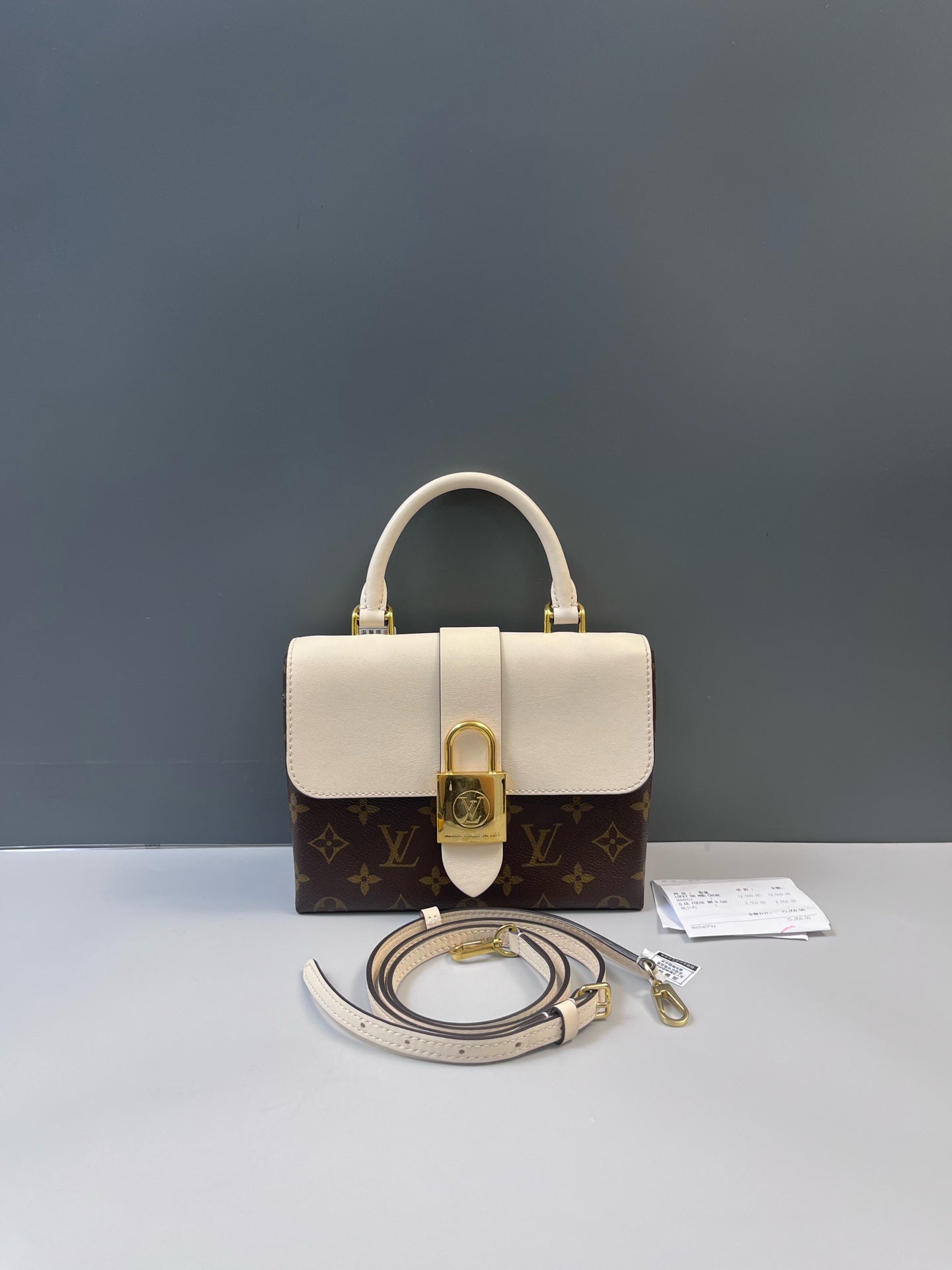 Louis Vuitton - Locky BB - Monogram canvas with smooth leather - Brown and Beige - (mini)