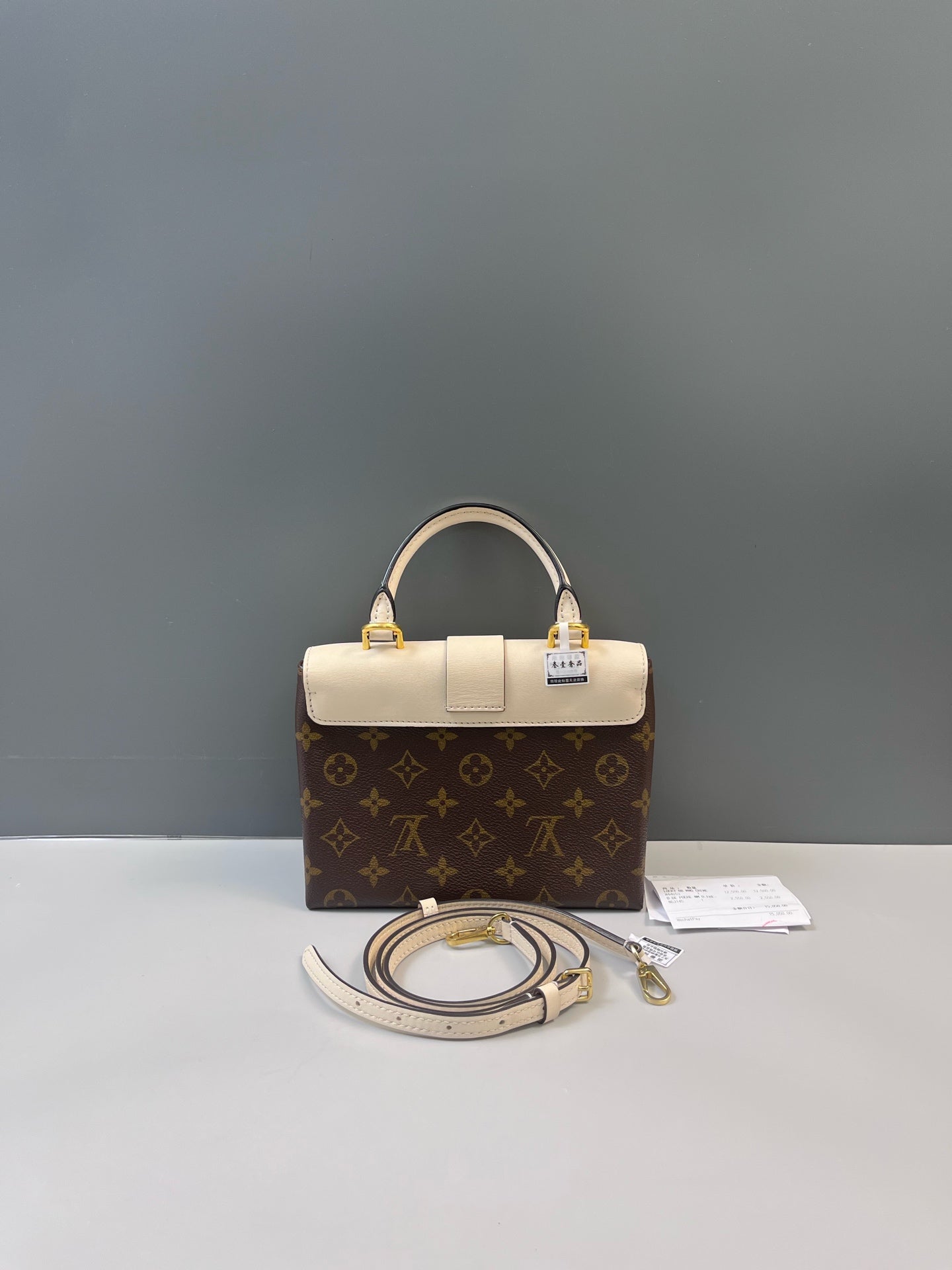 Louis Vuitton - Locky BB - Monogram canvas with smooth leather - Brown and Beige - (mini)