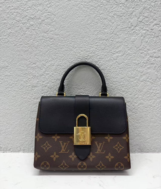 Louis Vuitton - Locky BB - Monogram coated canvas and smooth leather - Monogram Brown and Black - (mini)