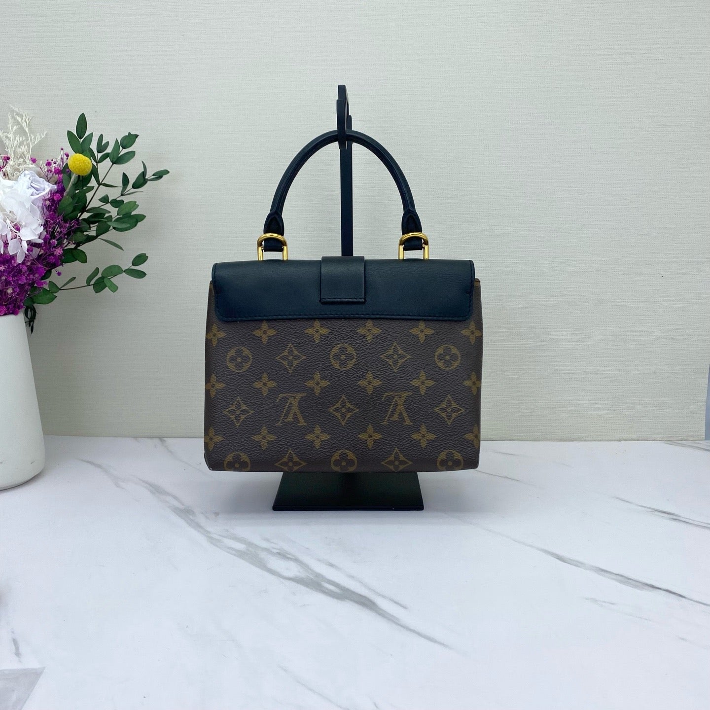 Louis Vuitton - Locky BB - Monogram coated canvas and smooth leather - Monogram Brown/Black with Gold-Tone Hardware - (mini)