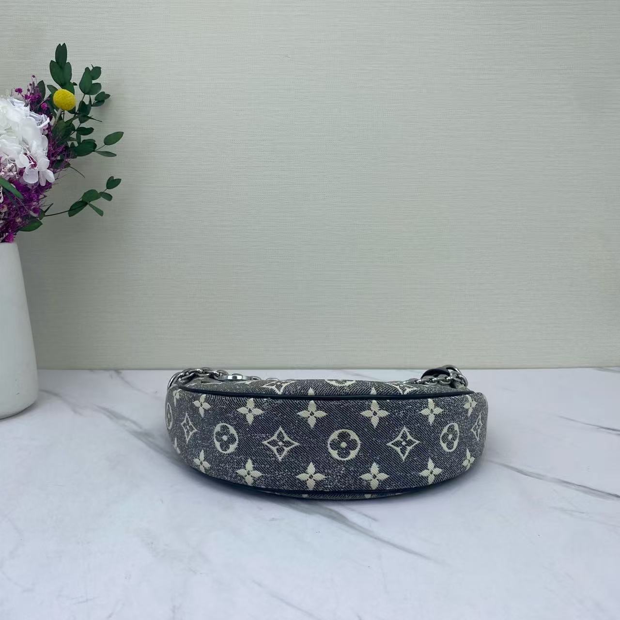 Louis Vuitton - Loop Hobo - Denim canvas - Blue - (small)