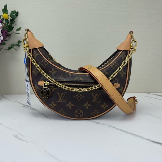 Louis Vuitton - Loop Hobo - Leather - Brown - (mini)
