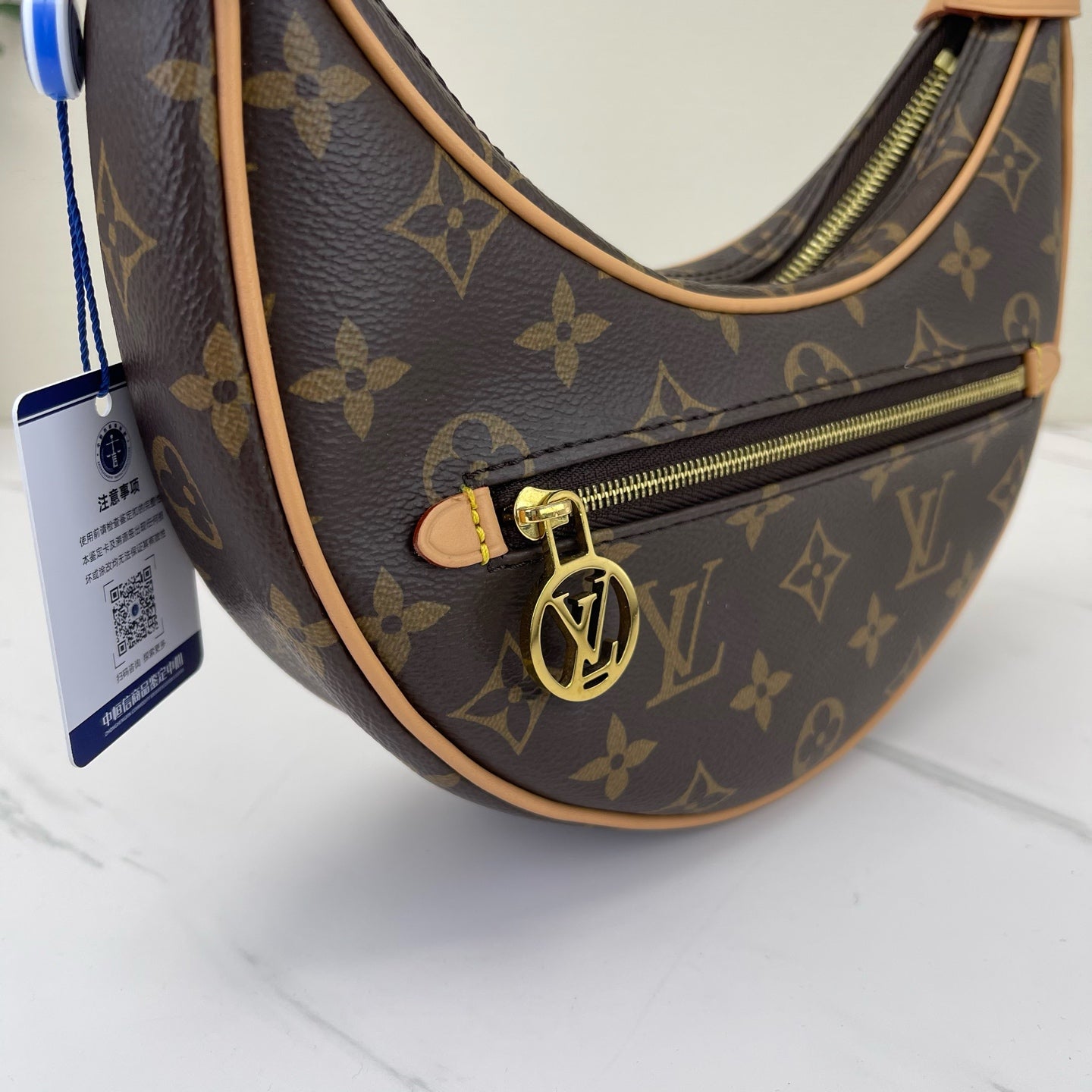 Louis Vuitton - Loop Hobo - Leather - Brown - (mini)