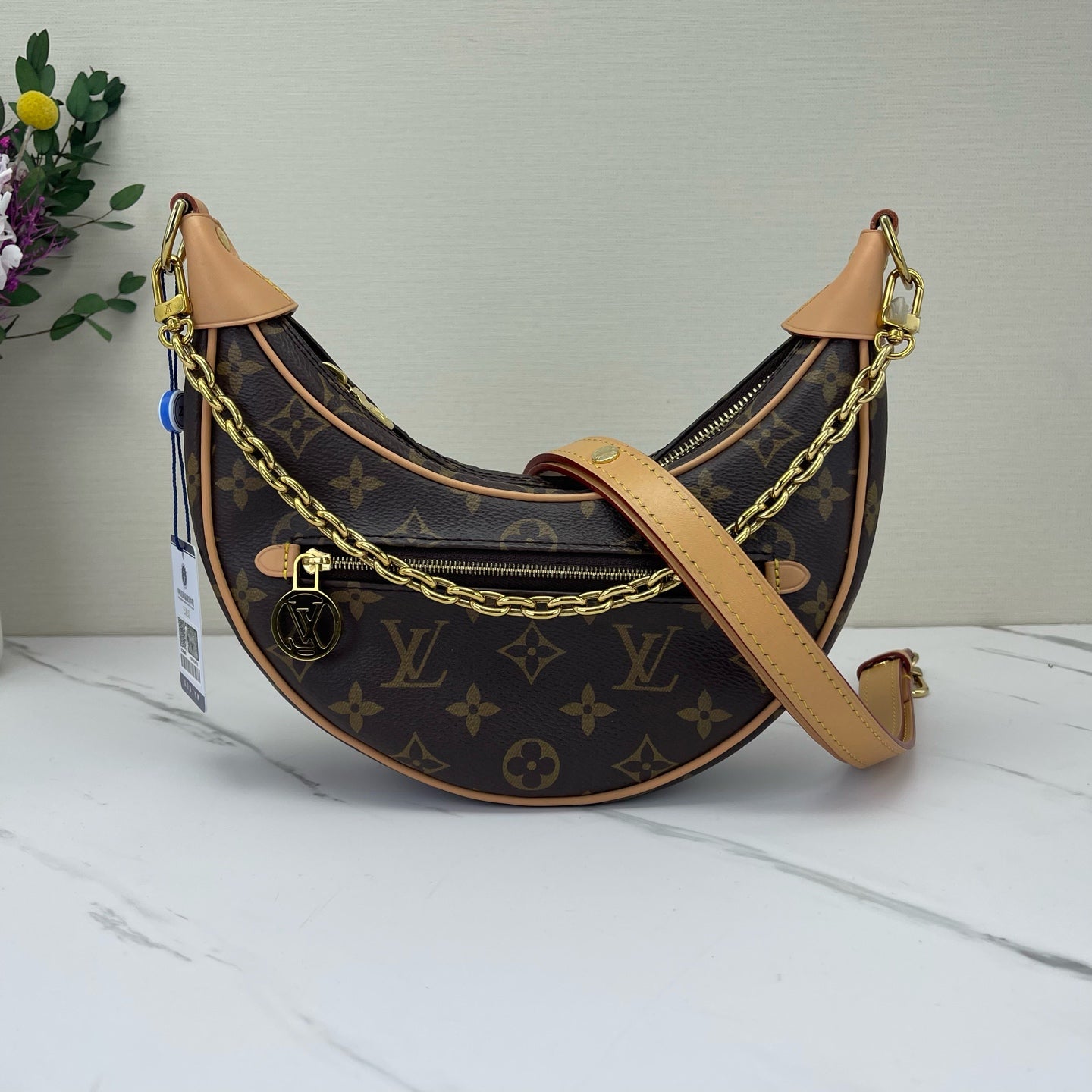 Louis Vuitton - Loop Hobo - Leather - Brown - (small)