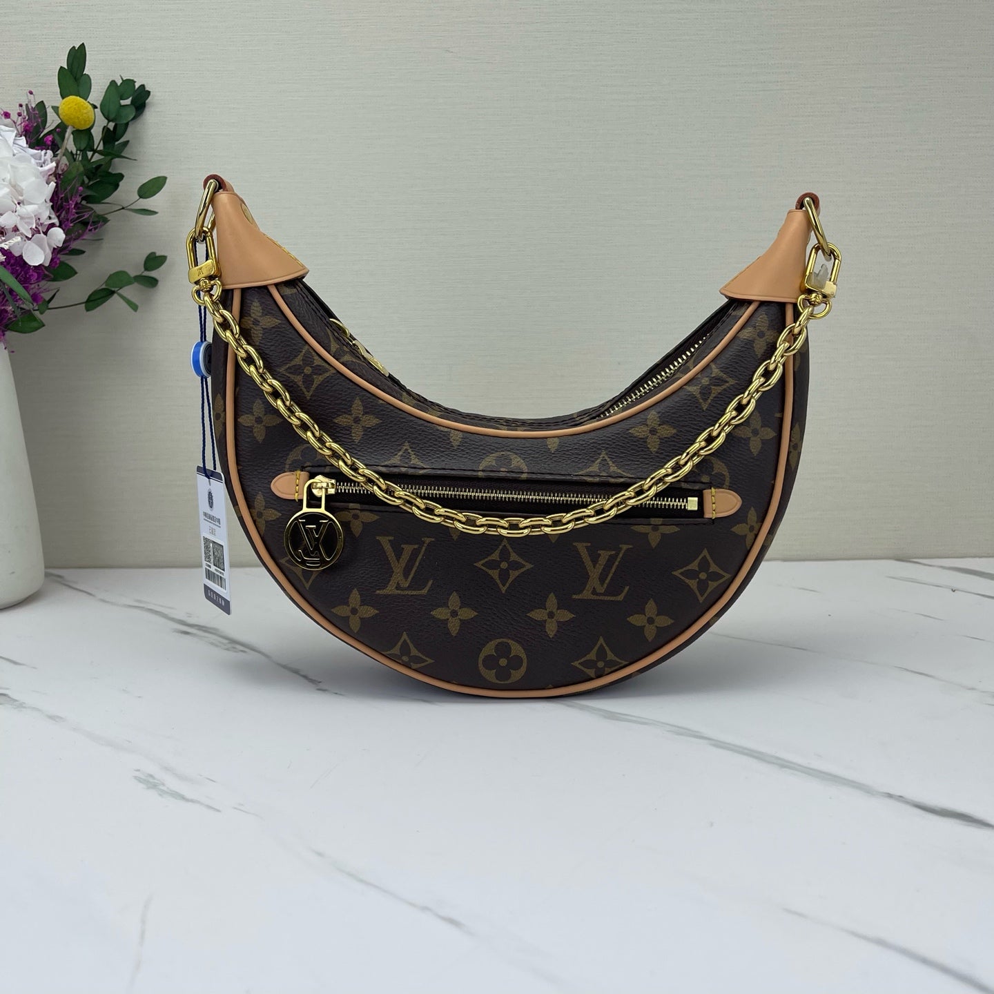 Louis Vuitton - Loop Hobo - Leather - Brown - (small)