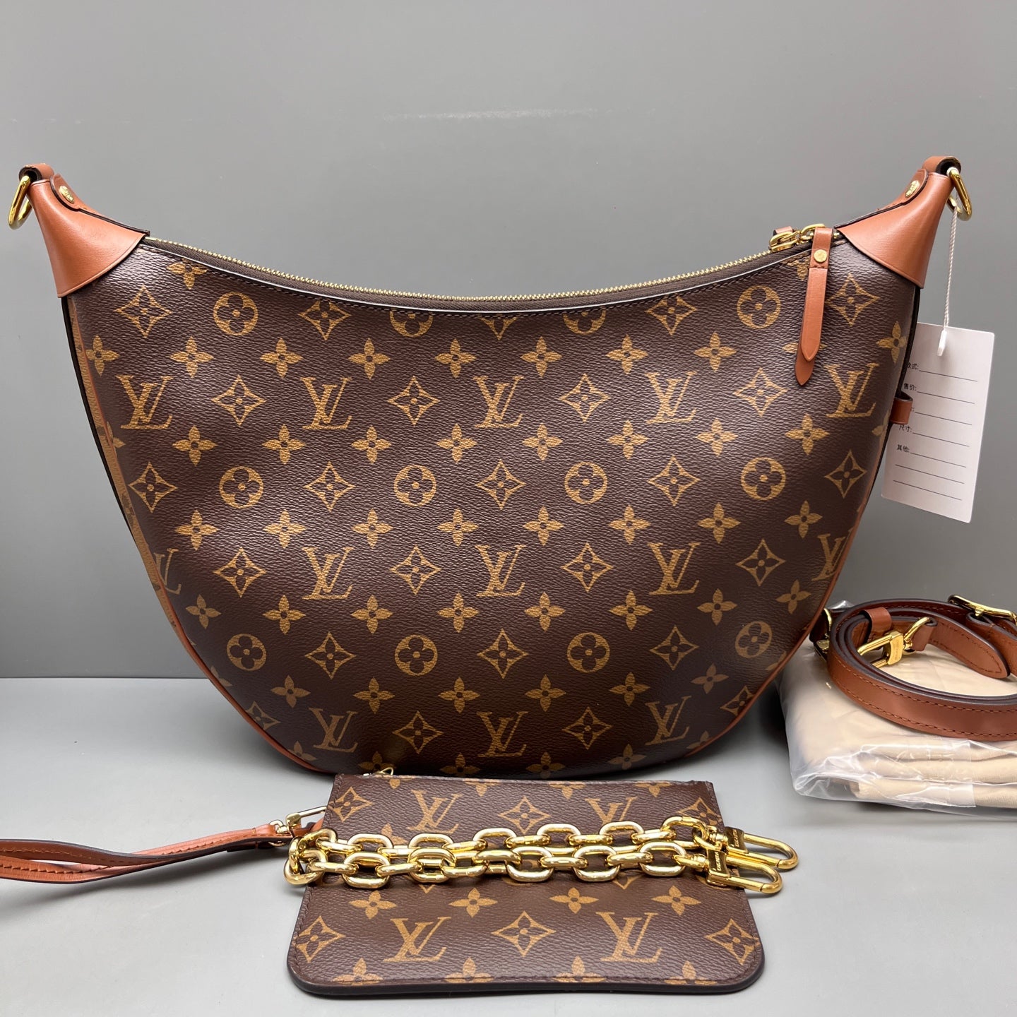 Louis Vuitton - Loop Hobo - Synthetic - Brown - (medium)