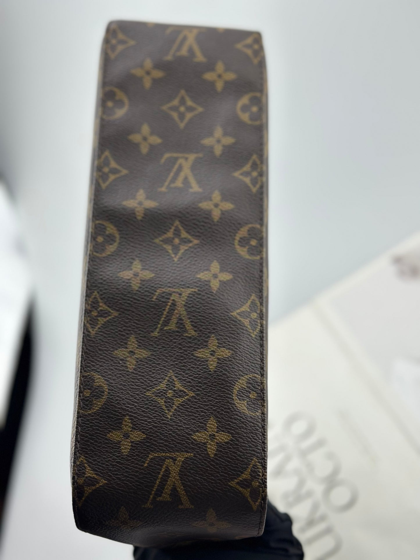 Louis Vuitton - Looping PM - Monogram coated canvas, Vachetta leather - Brown - (Small)