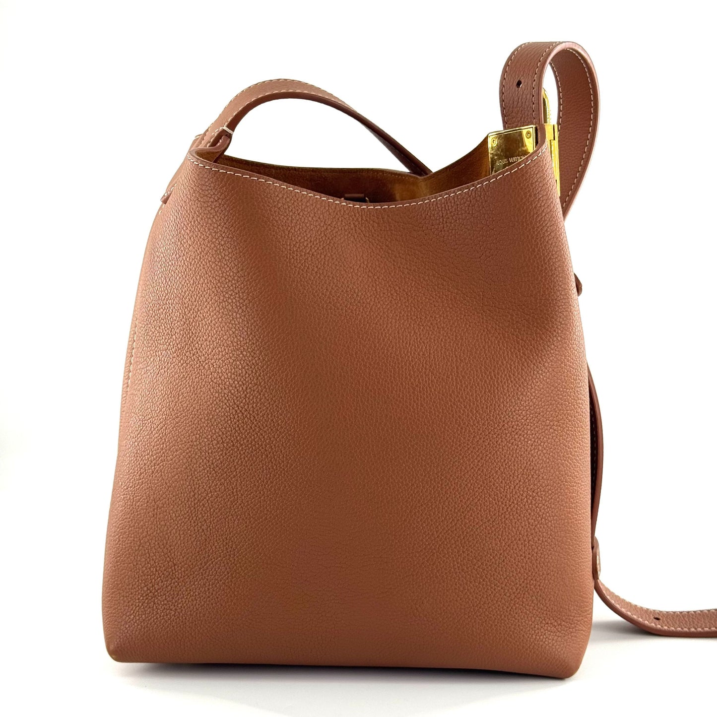 Louis Vuitton - Low key hobo - Leather - Brown