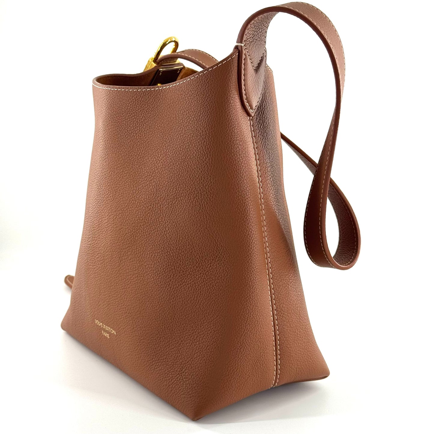 Louis Vuitton - Low key hobo - Leather - Brown