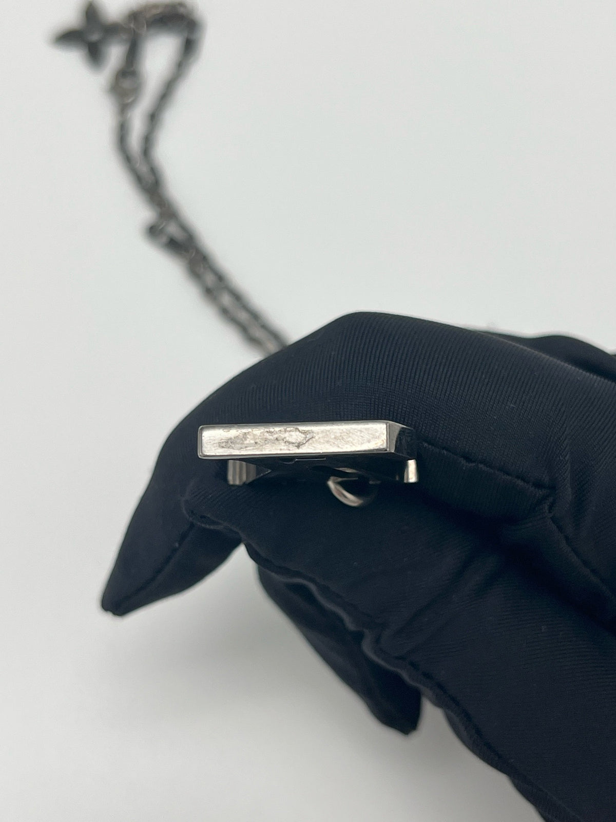 Louis Vuitton - LV Initiales Three-Pendant Necklace - Base metal with an antiqued finish and marble-effect logo detail. - Multicolour - (Medium-long)