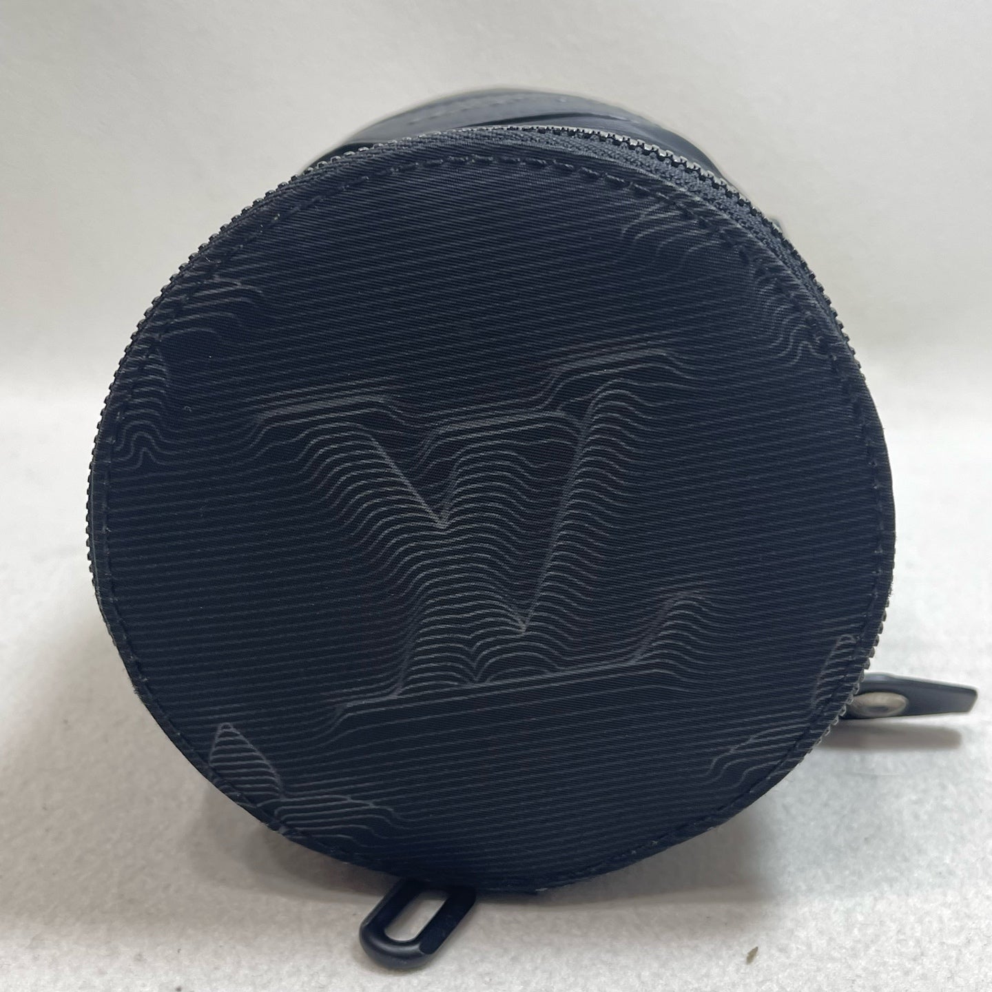 Louis Vuitton - LV2054 Expandable Round Bucket Bag - Technical fabric with leather trim - Black - (small)