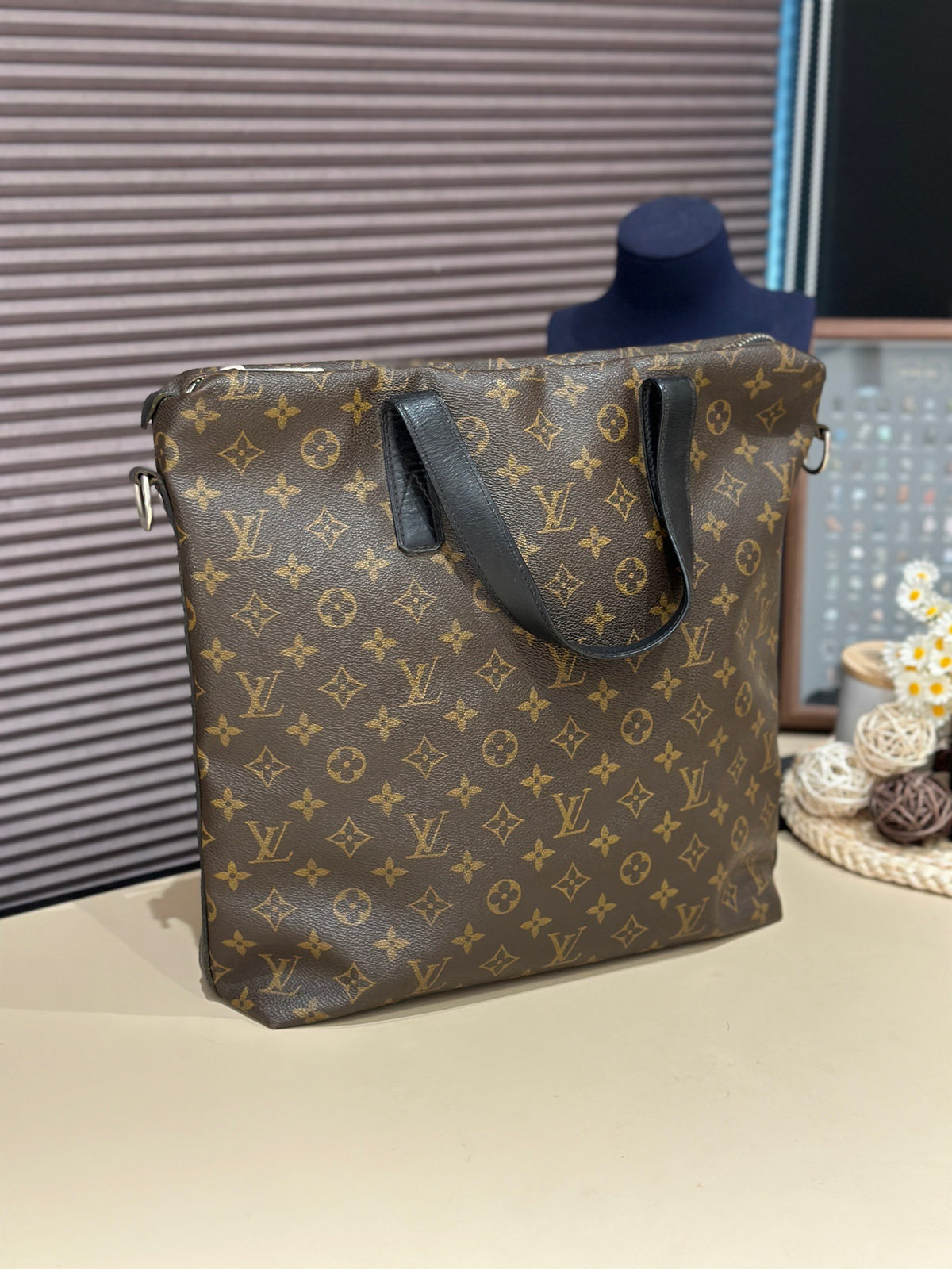 Louis Vuitton - M40388 - Leather - Brown - (large)