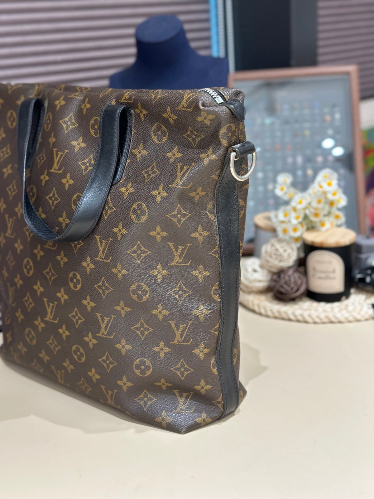 Louis Vuitton - M40388 - Leather - Brown - (large)