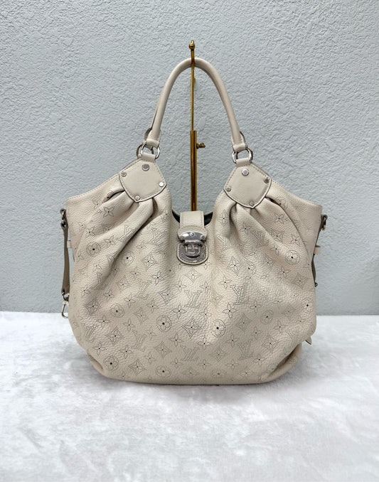 Louis Vuitton - Mahina - Leather - Beige - (Large)