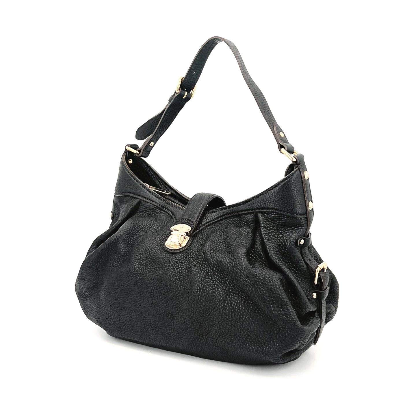 Louis Vuitton - Mahina - Leather - Black - (medium)