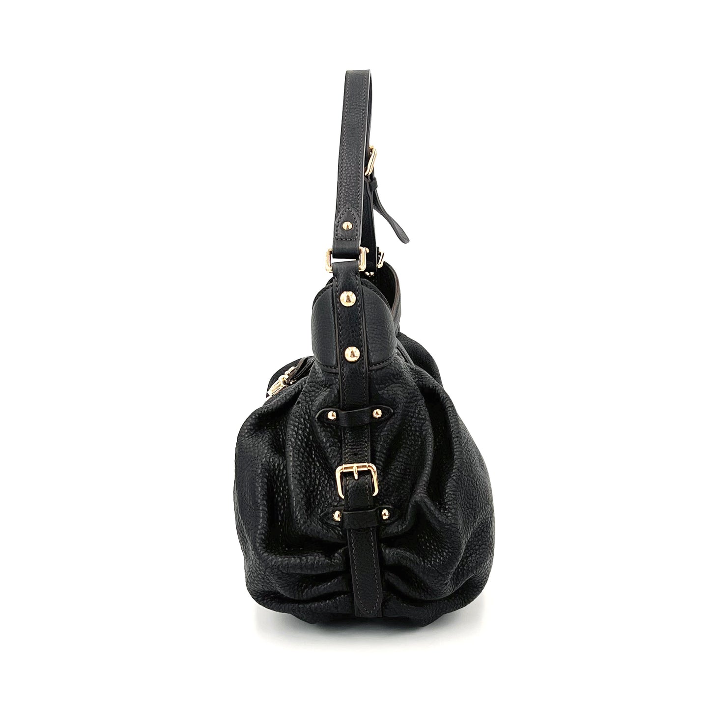 Louis Vuitton - Mahina - Leather - Black - (medium)