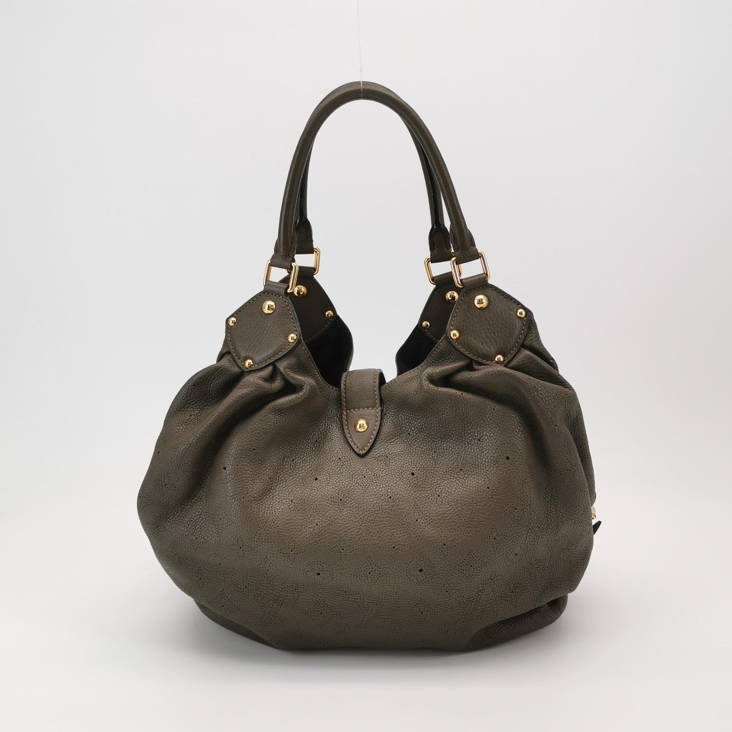 Louis Vuitton - Mahina - Leather - Grey - (large)