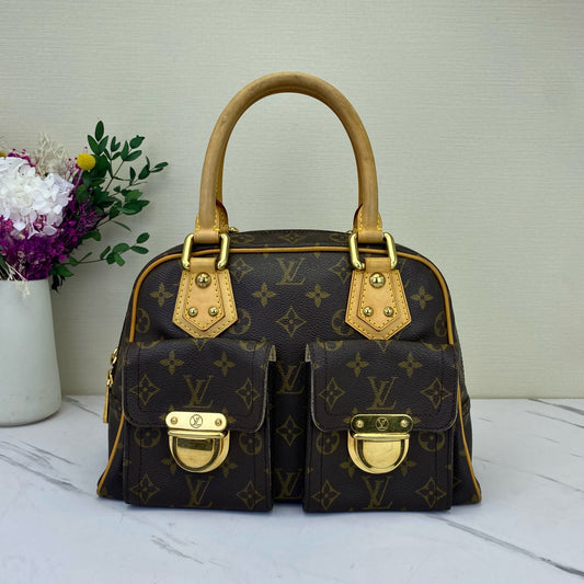 Louis Vuitton - Manhattan - Leather - Brown - (medium)